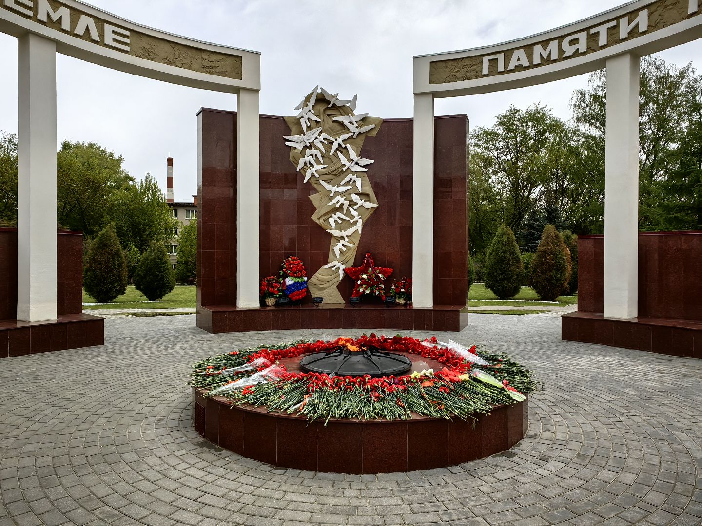 День Победы, Мемориал, Аллея памяти, Возложение цветов, 9 Мая,