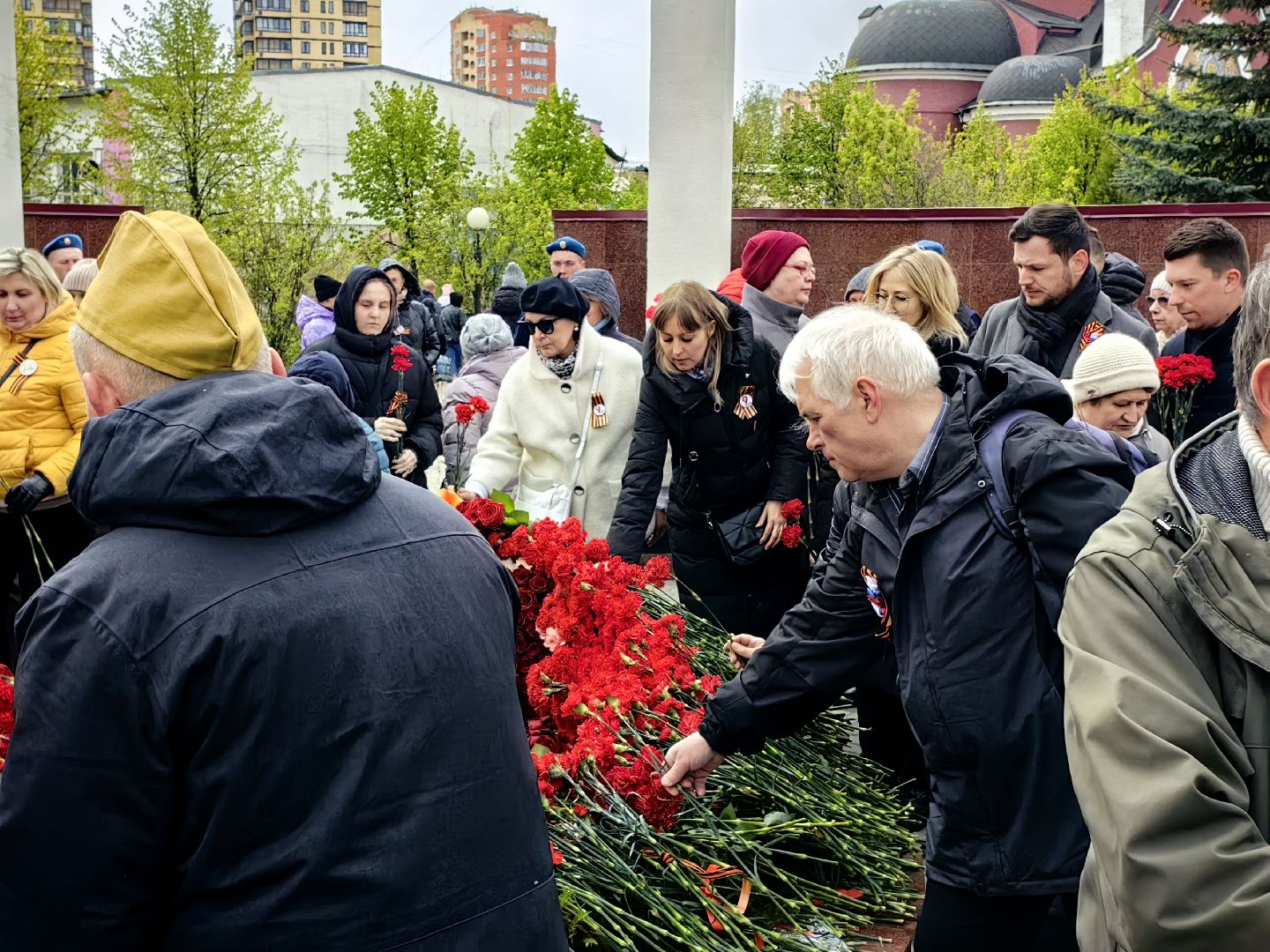 День Победы, Мемориал, Аллея памяти, Возложение цветов, 9 Мая,