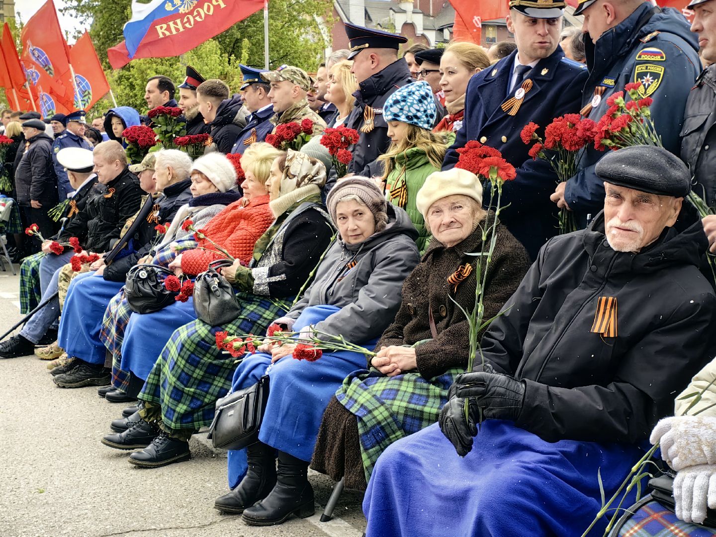 День Победы, Мемориал, Аллея памяти, Возложение цветов, 9 Мая,