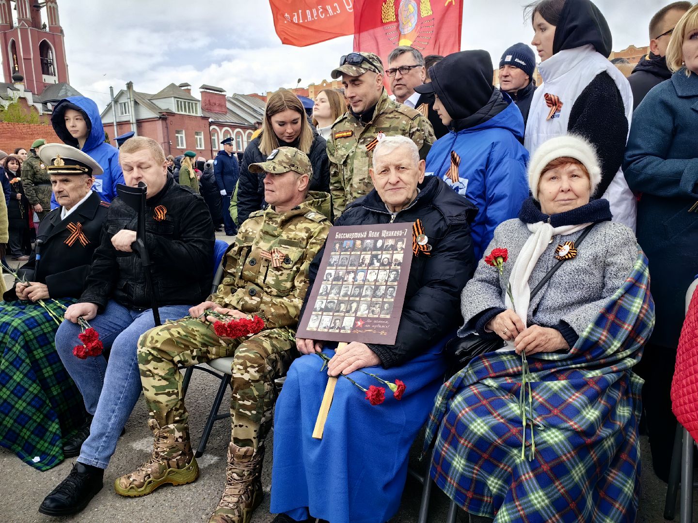 День Победы, Мемориал, Аллея памяти, Возложение цветов, 9 Мая,