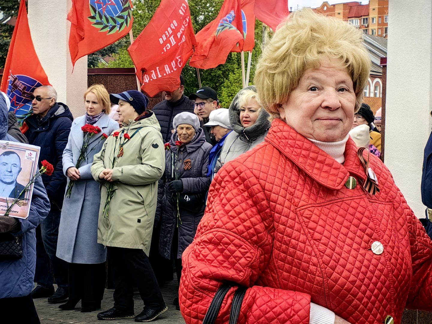 День Победы, Мемориал, Аллея памяти, Возложение цветов, 9 Мая,