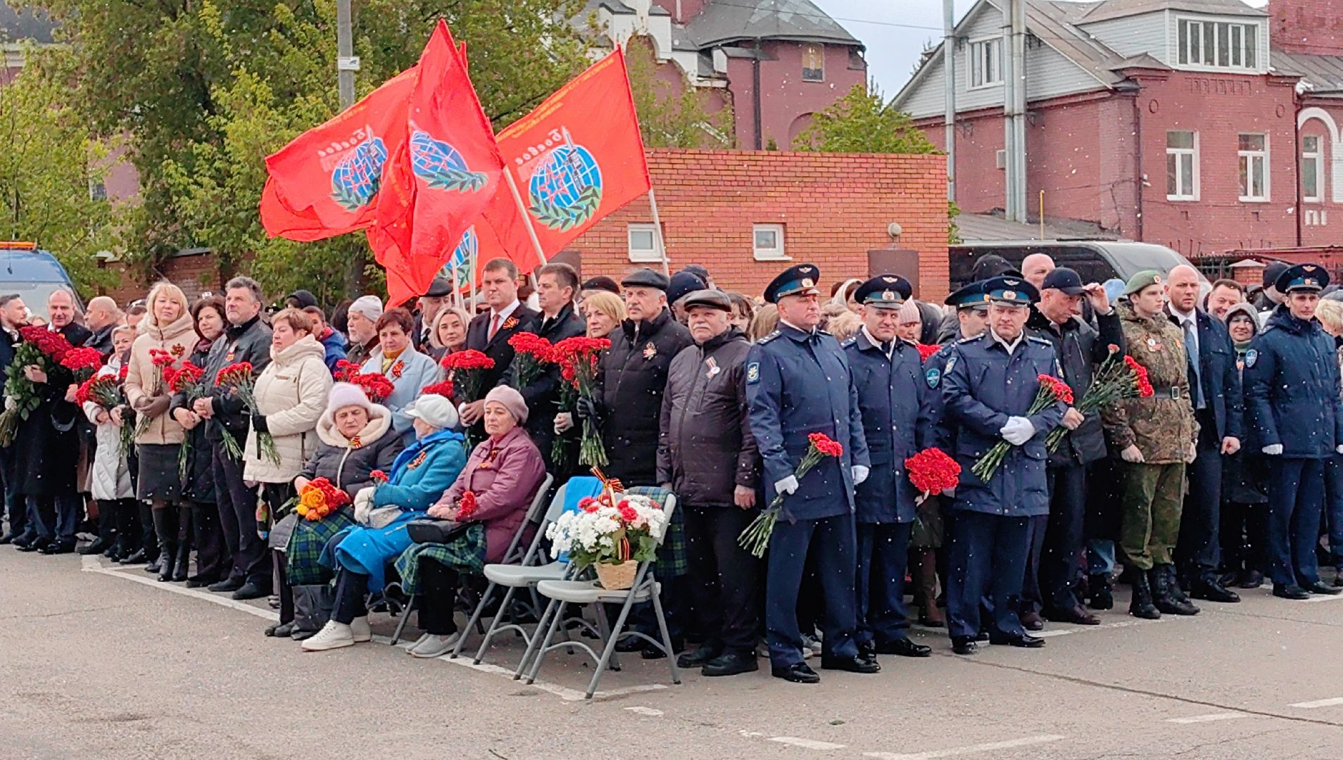 День Победы, Мемориал, Аллея памяти, Возложение цветов, 9 Мая,