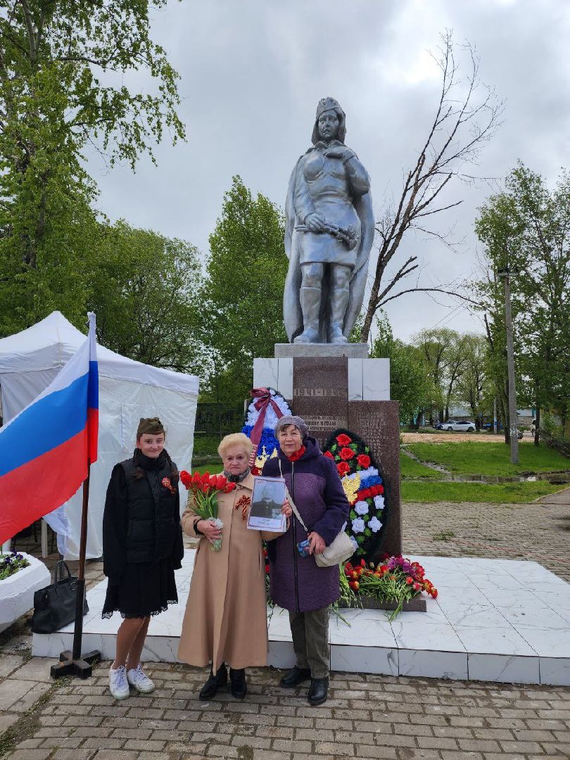 чехов, день победы, школьники, возложение цветов, ветераны, 9 мая, великая отечественная война,