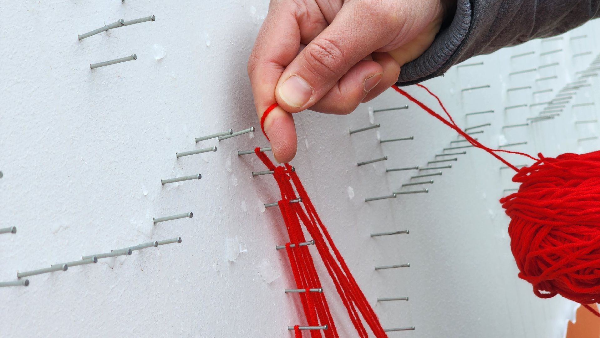 Солнечногорск, 9 мая, День Победы, картинка нитками, связь поколений,