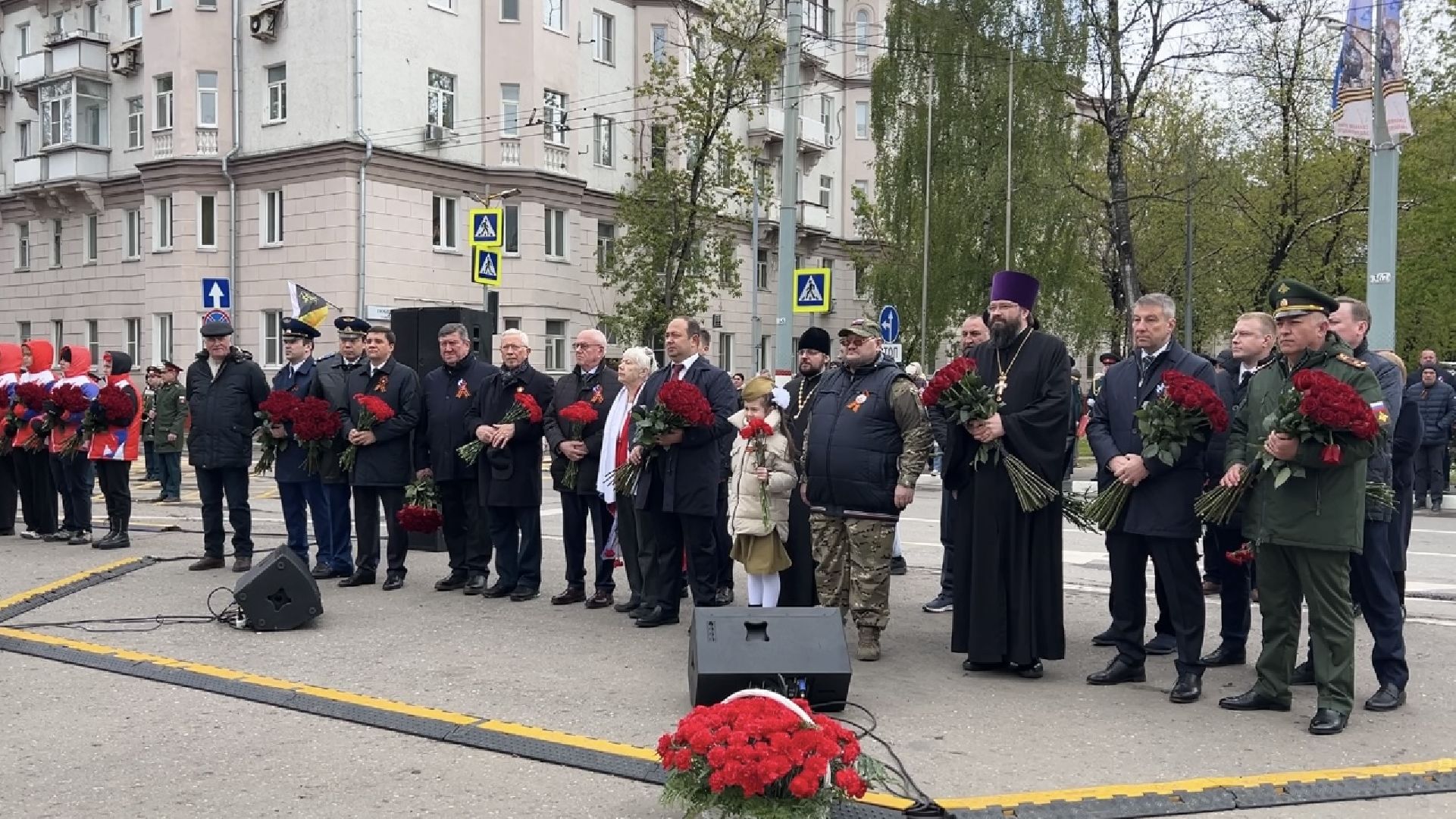 химки, 9 мая, день победы, праздник, возложение цветов,