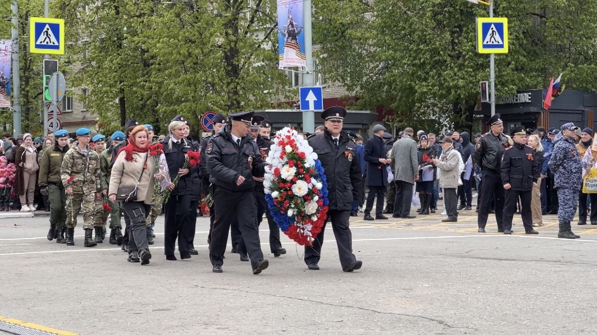 химки, 9 мая, день победы, праздник, возложение цветов,