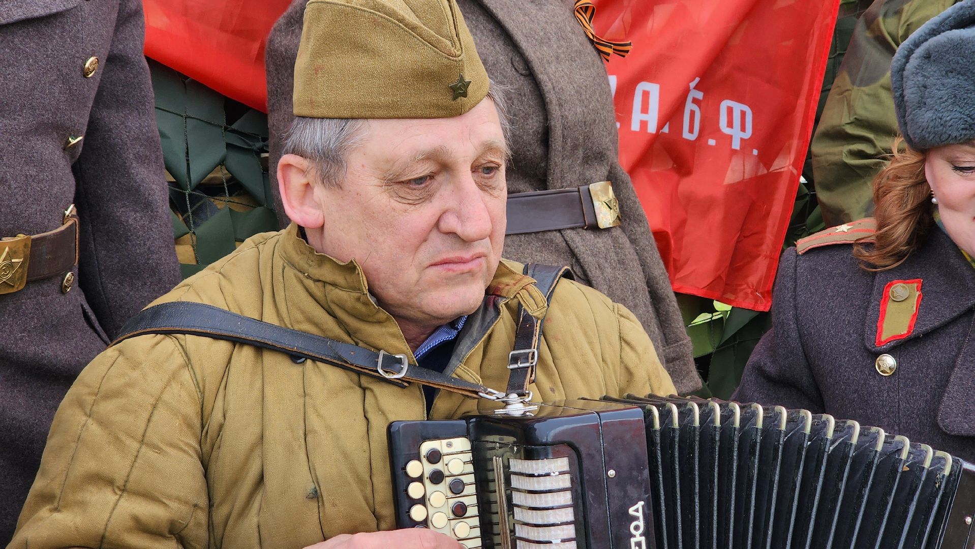 Солнечногорск, 9 мая, День Победы, агибригада, военные песни,