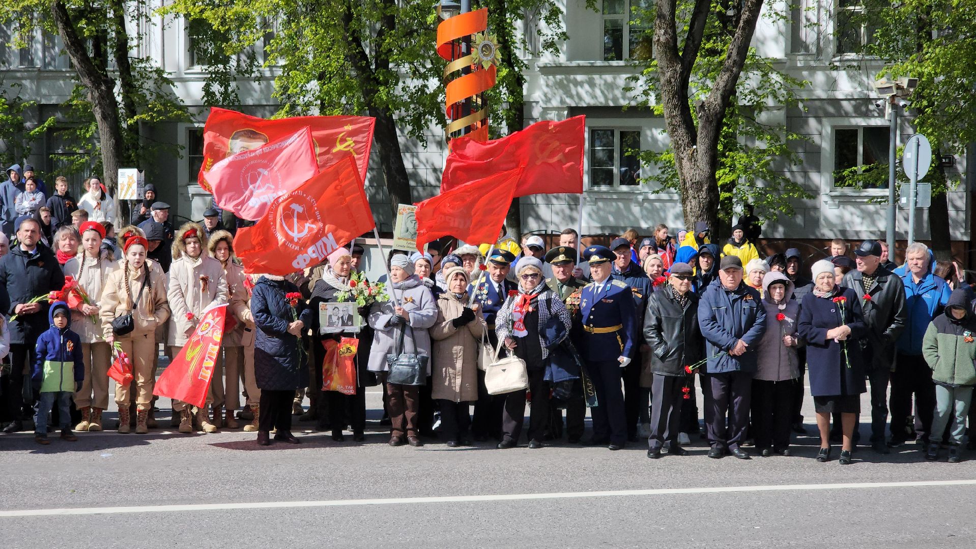 Егорьевск, 9 мая, митинг, вечный огонь, венки, цветы,