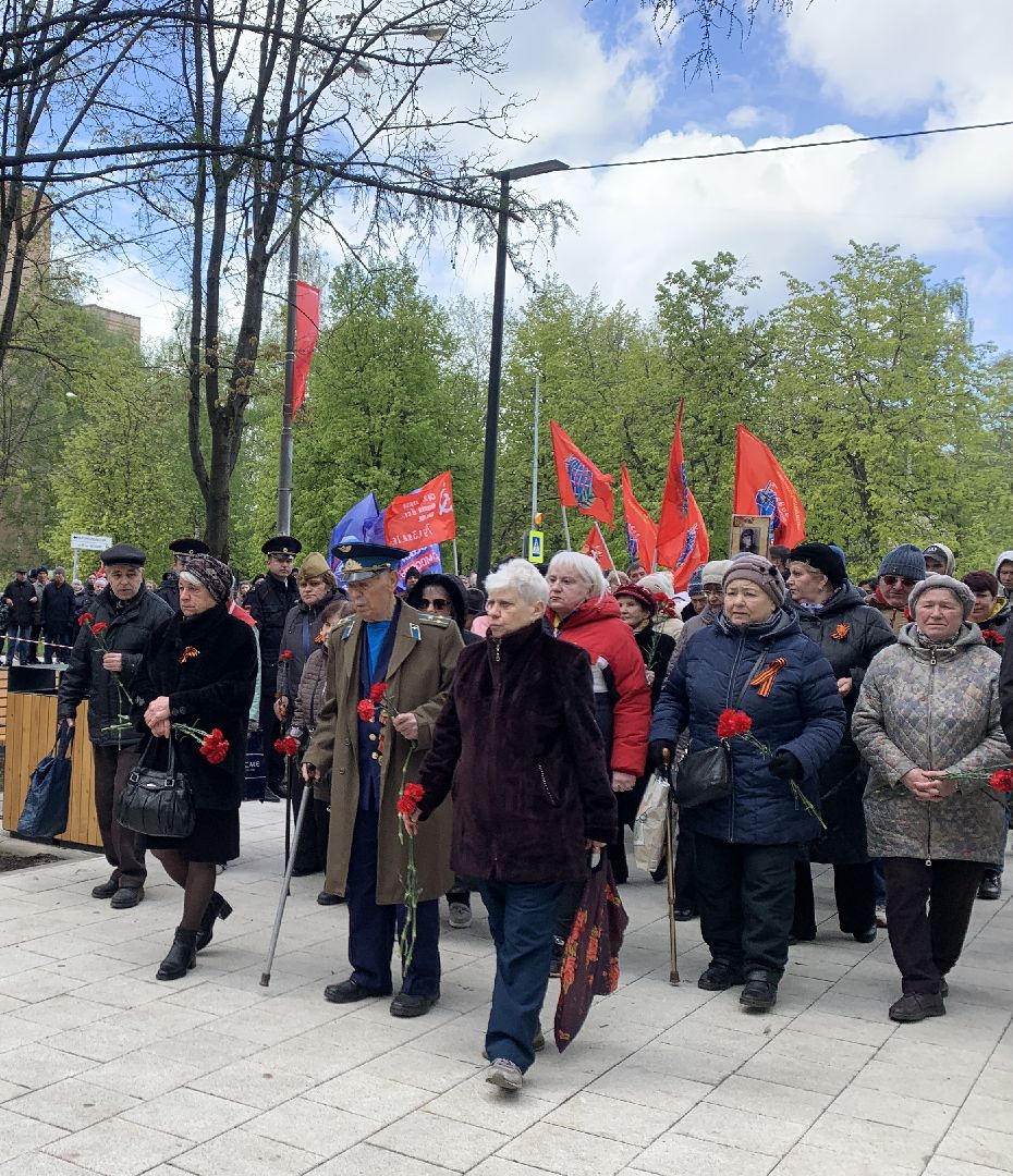 Балашиха, Подмосковье, День Победы, митинг,