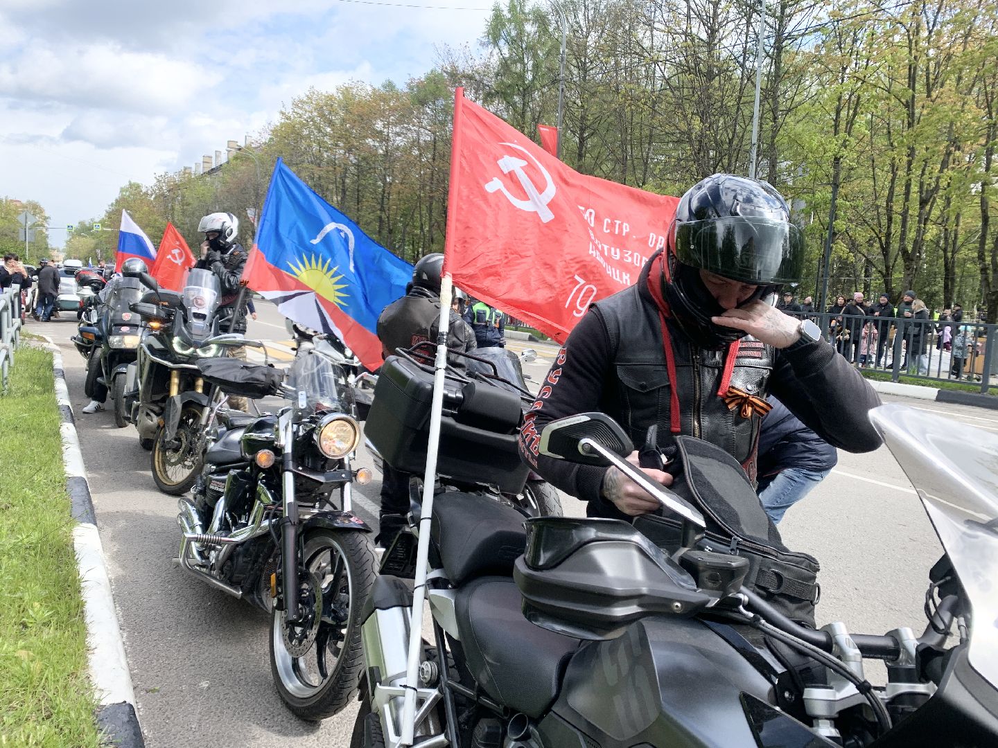 Балашиха, Подмосковье, День Победы, митинг,