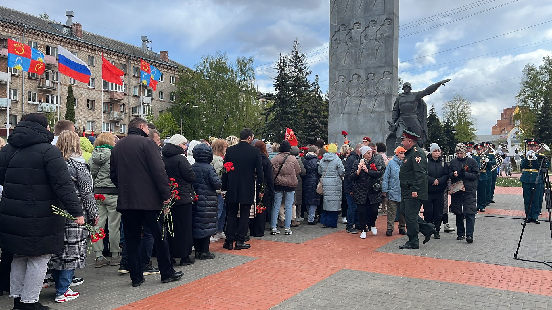 9 мая, 9 мая день победы, 79-я годовщина победы в вов, 79 лет победы, митинг, праздничный митинг,