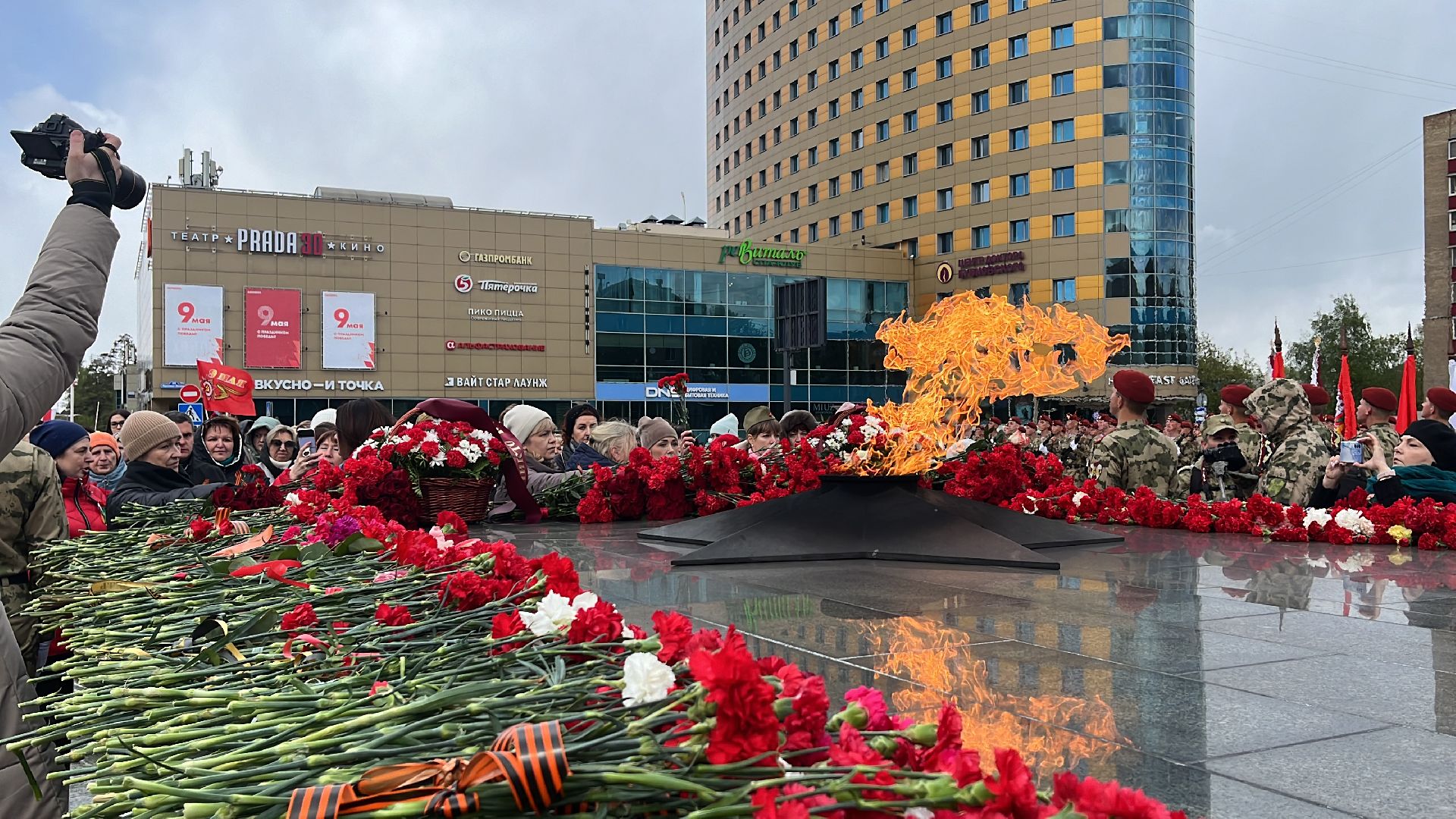 9 мая, 9 мая день победы, 79-я годовщина победы в вов, 79 лет победы, митинг, праздничный митинг,