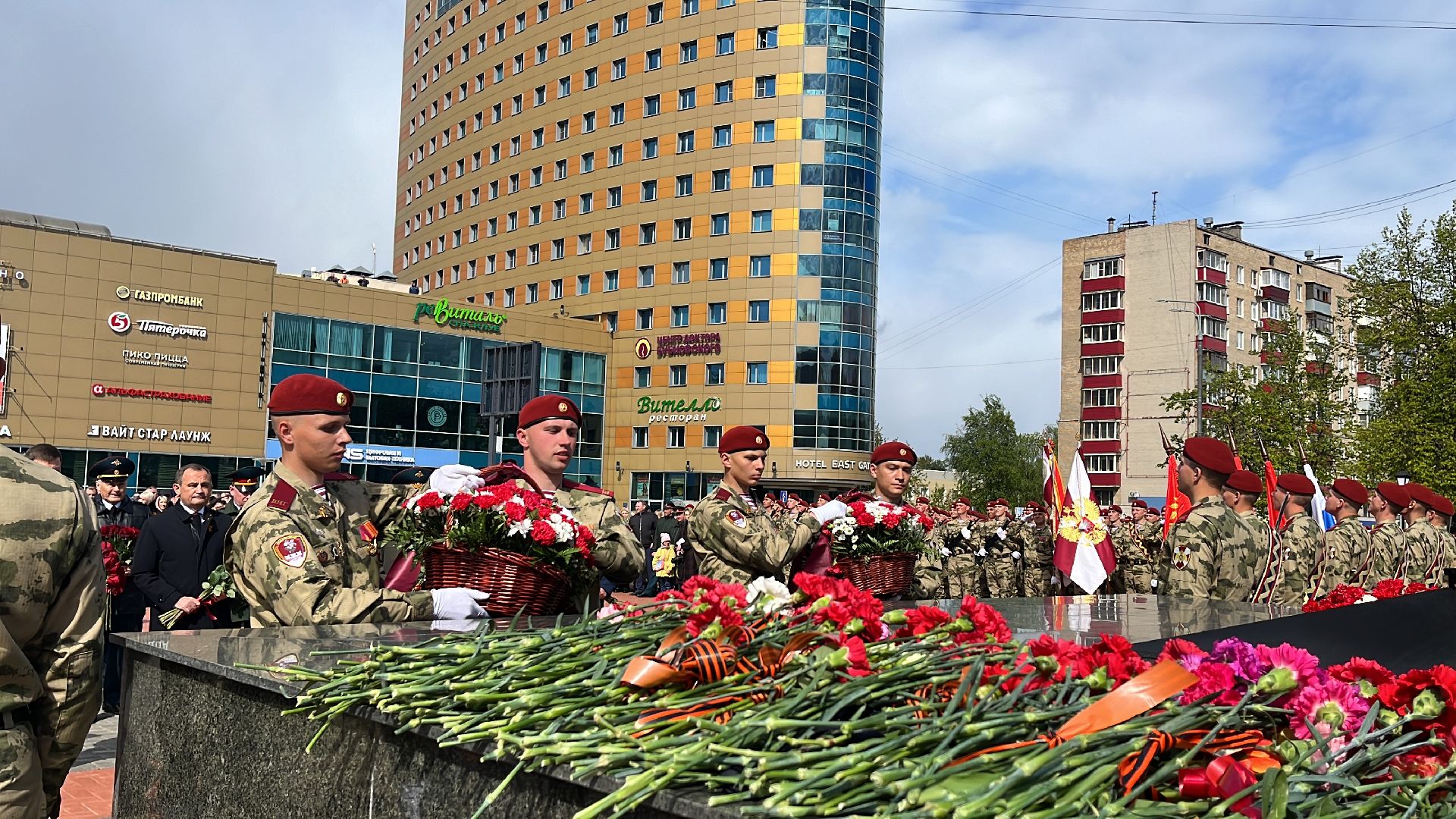 9 мая, 9 мая день победы, 79-я годовщина победы в вов, 79 лет победы, митинг, праздничный митинг,