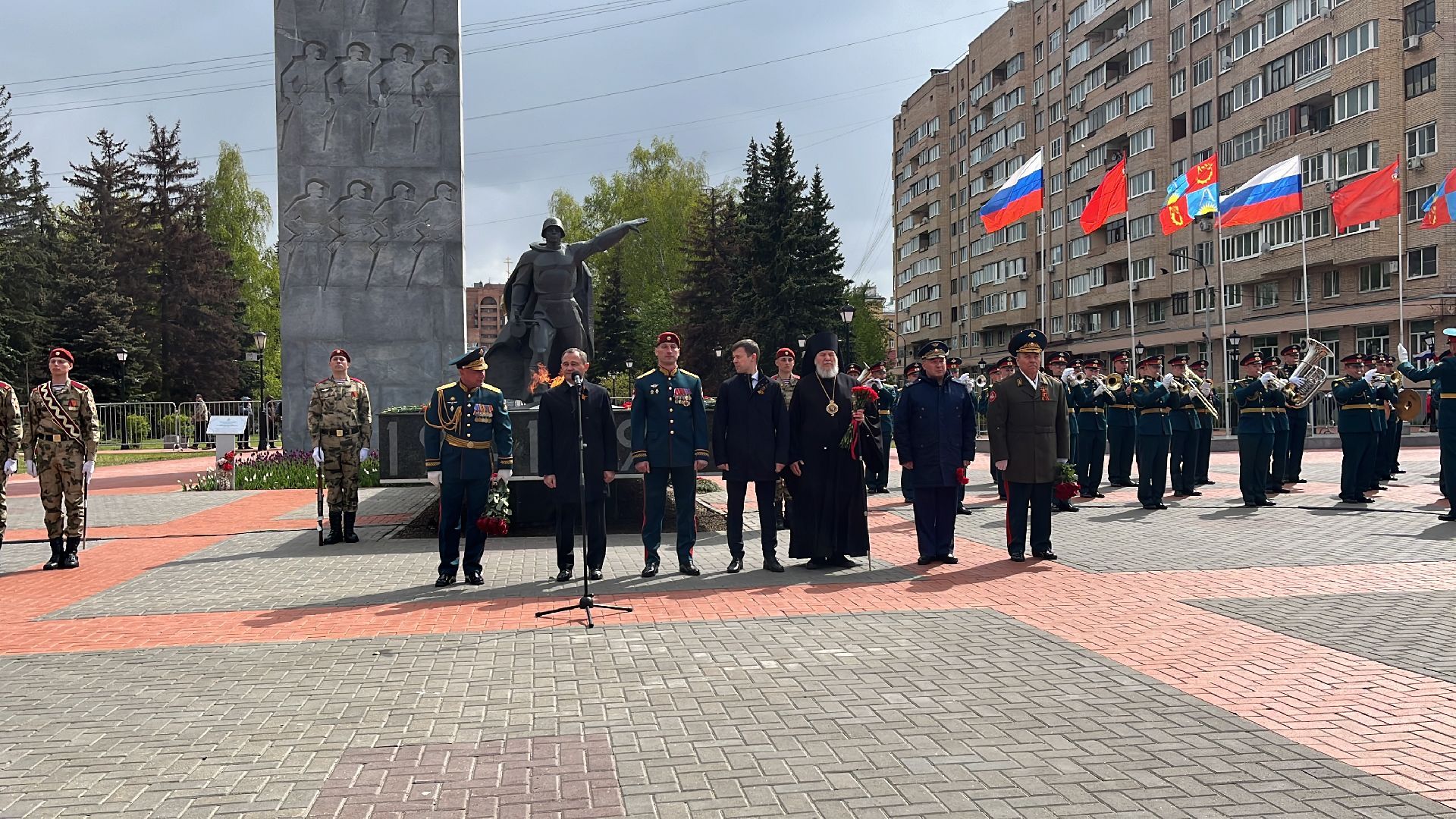 9 мая, 9 мая день победы, 79-я годовщина победы в вов, 79 лет победы, митинг, праздничный митинг,