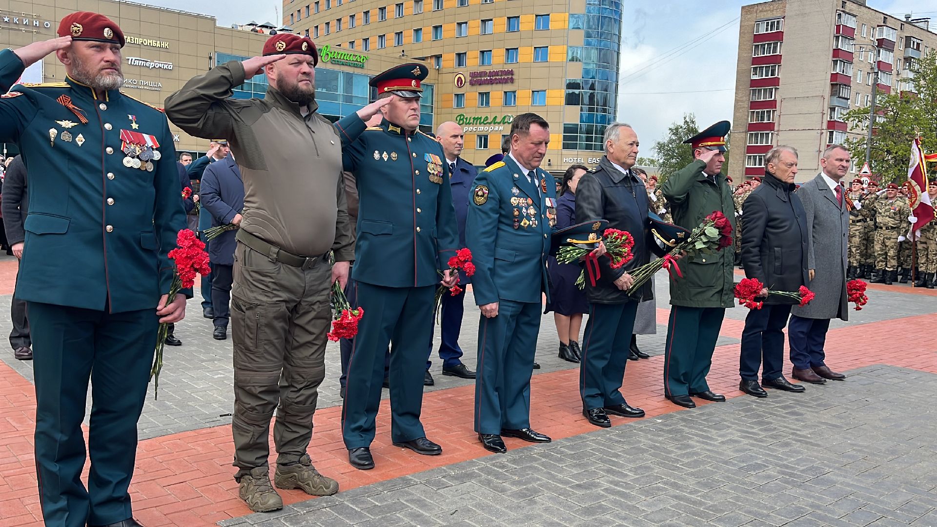 9 мая, 9 мая день победы, 79-я годовщина победы в вов, 79 лет победы, митинг, праздничный митинг,