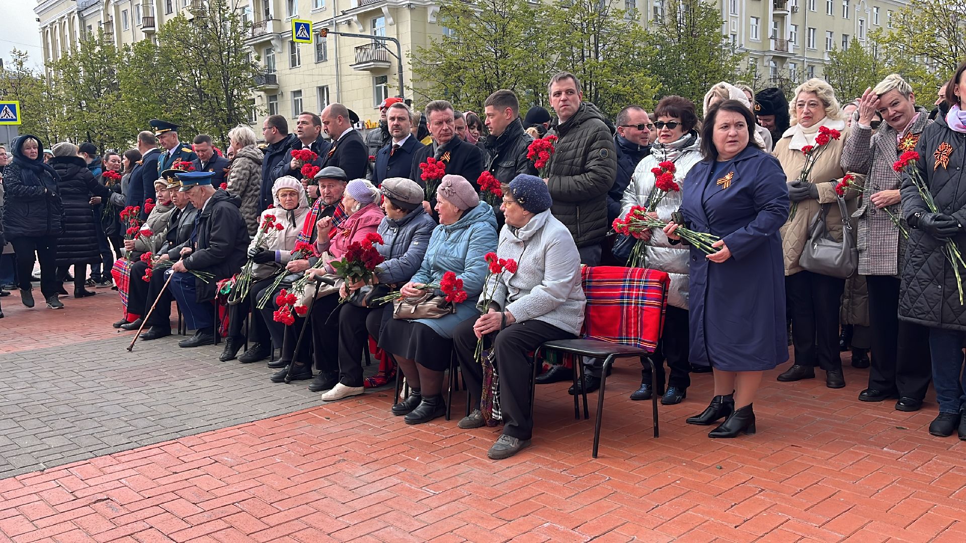 9 мая, 9 мая день победы, 79-я годовщина победы в вов, 79 лет победы, митинг, праздничный митинг,