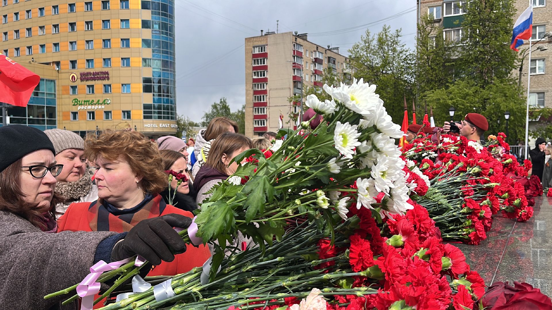 9 мая, 9 мая день победы, 79-я годовщина победы в вов, 79 лет победы, митинг, праздничный митинг,