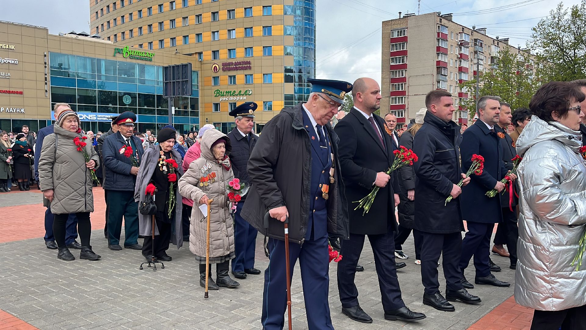 9 мая, 9 мая день победы, 79-я годовщина победы в вов, 79 лет победы, митинг, праздничный митинг,