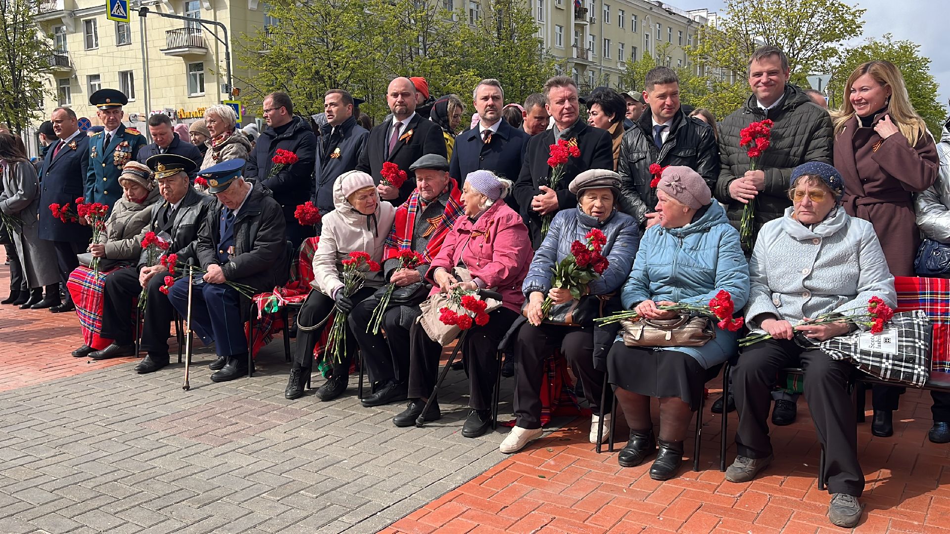 9 мая, 9 мая день победы, 79-я годовщина победы в вов, 79 лет победы, митинг, праздничный митинг,