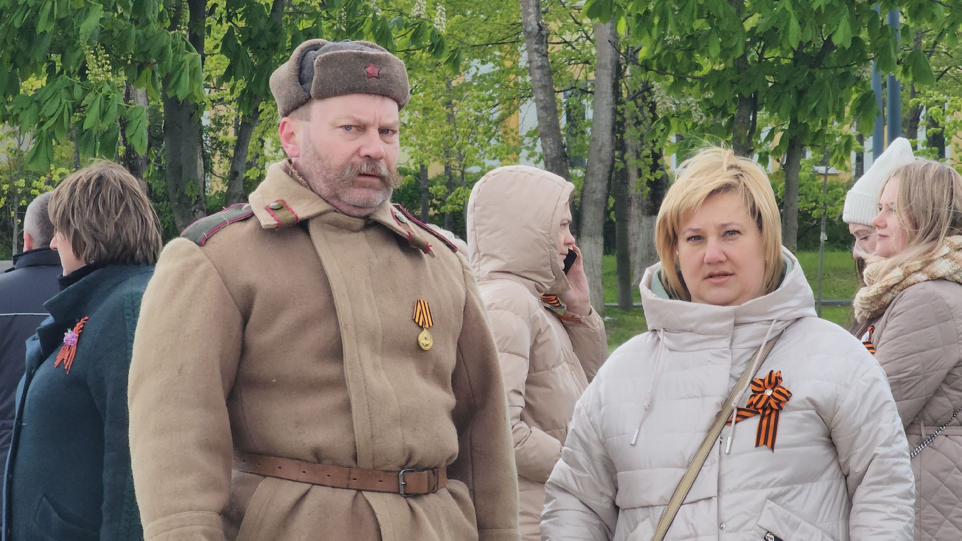 ступино, день победы, знамя победы,