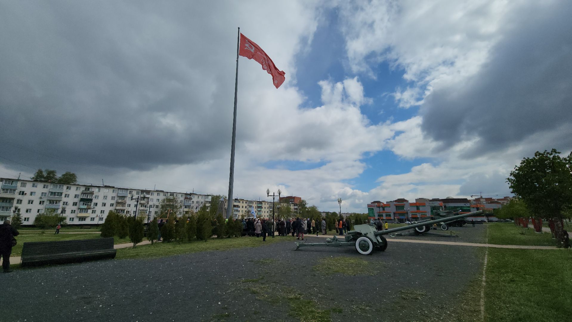 ступино, день победы, знамя победы,