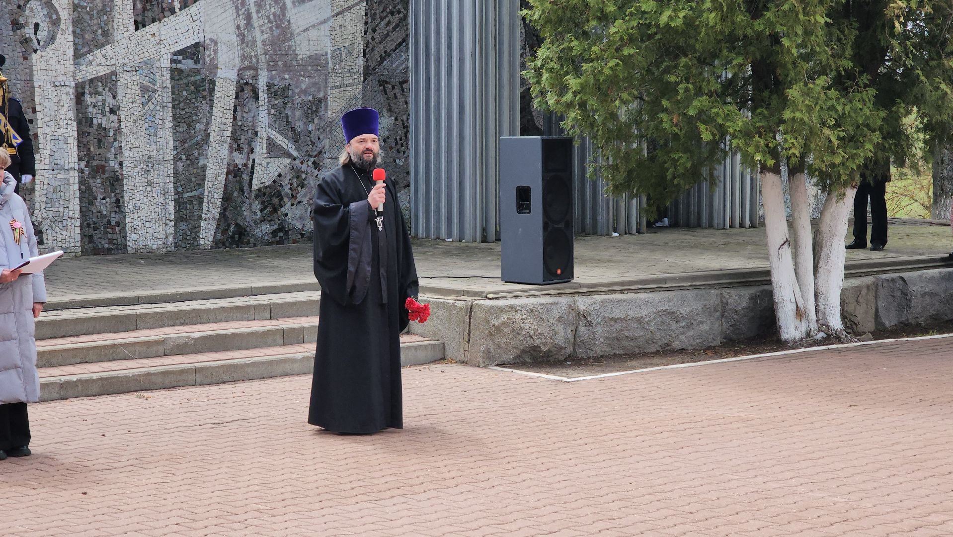 кашира, день победы, 9 мая, зендиково, стела, митинг, возложение цветов,