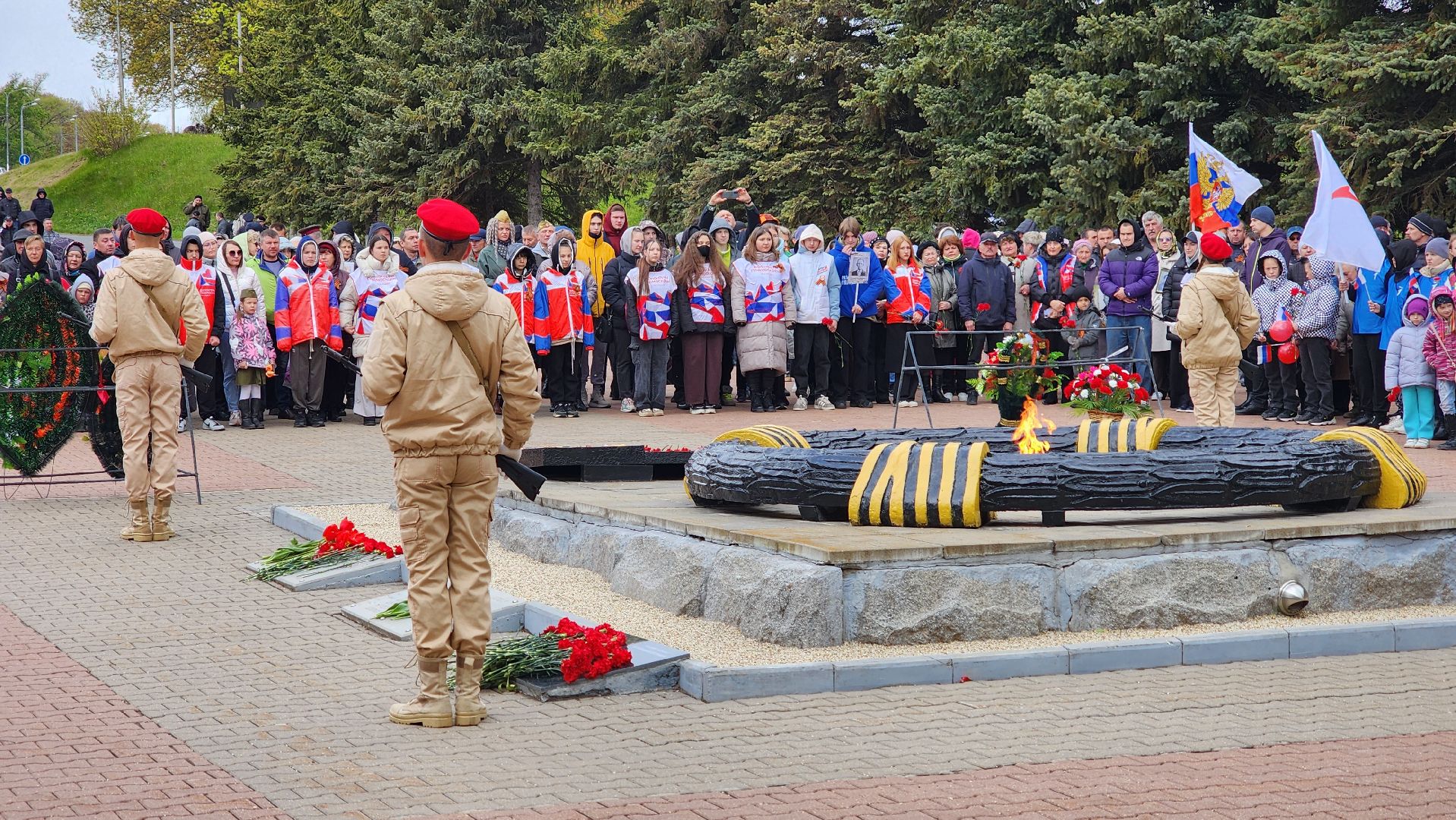 кашира, день победы, 9 мая, зендиково, стела, митинг, возложение цветов,