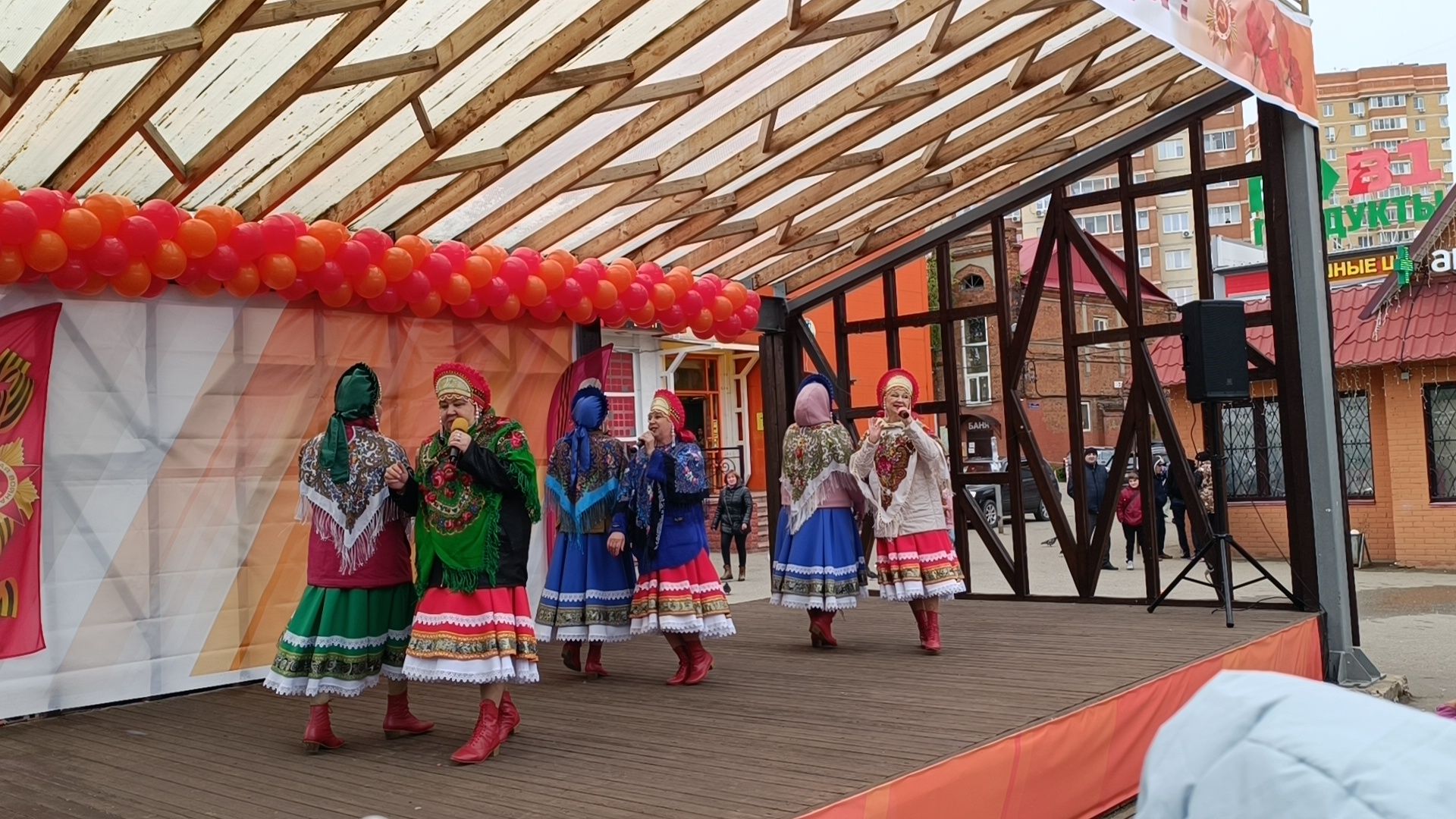 день победы, концерт, полевая кухня, лобня,