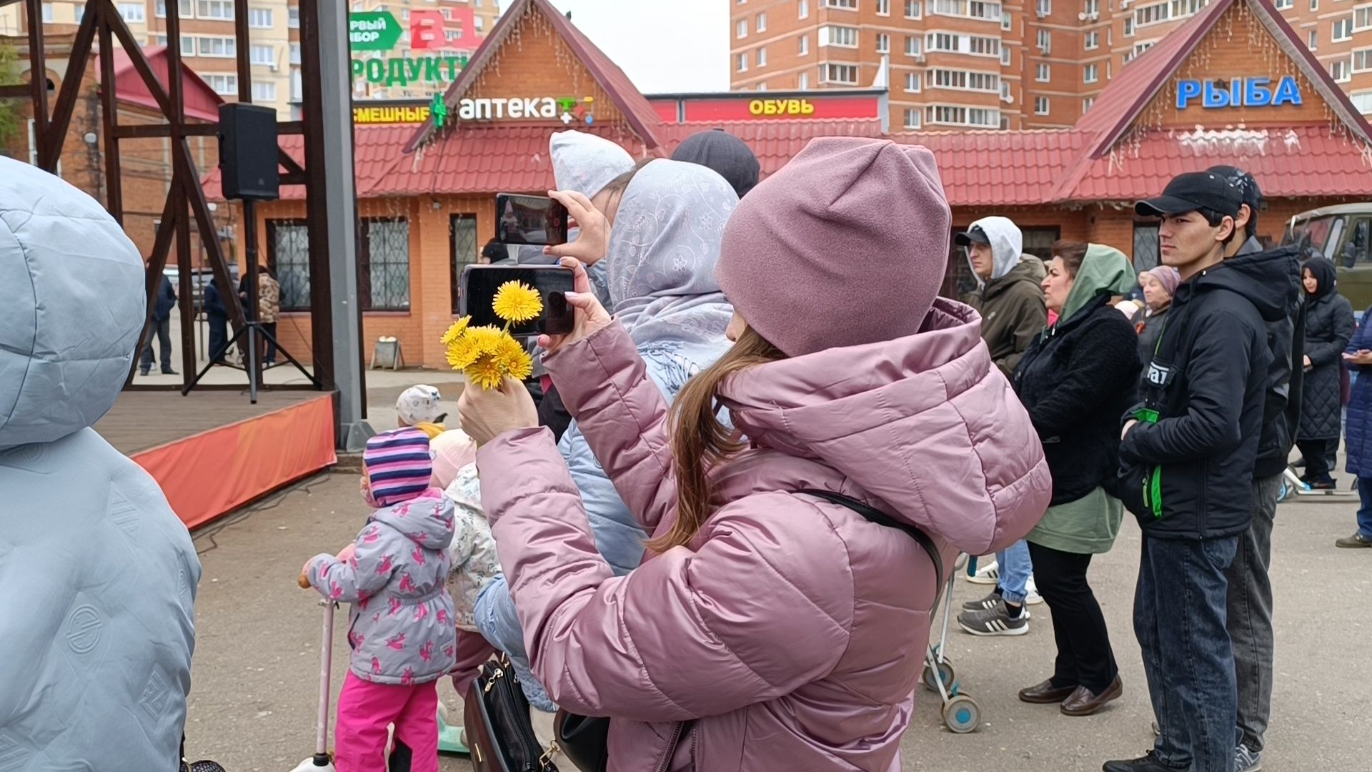 день победы, концерт, полевая кухня, лобня,