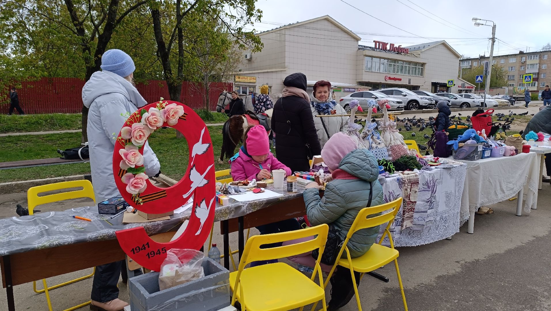 день победы, концерт, полевая кухня, лобня,