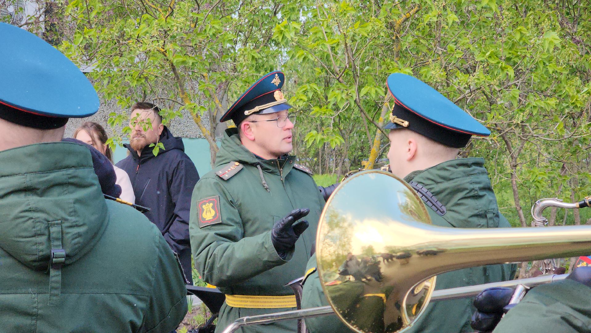 9 мая, егорьевск, ветеран, оркестр, поздравления,