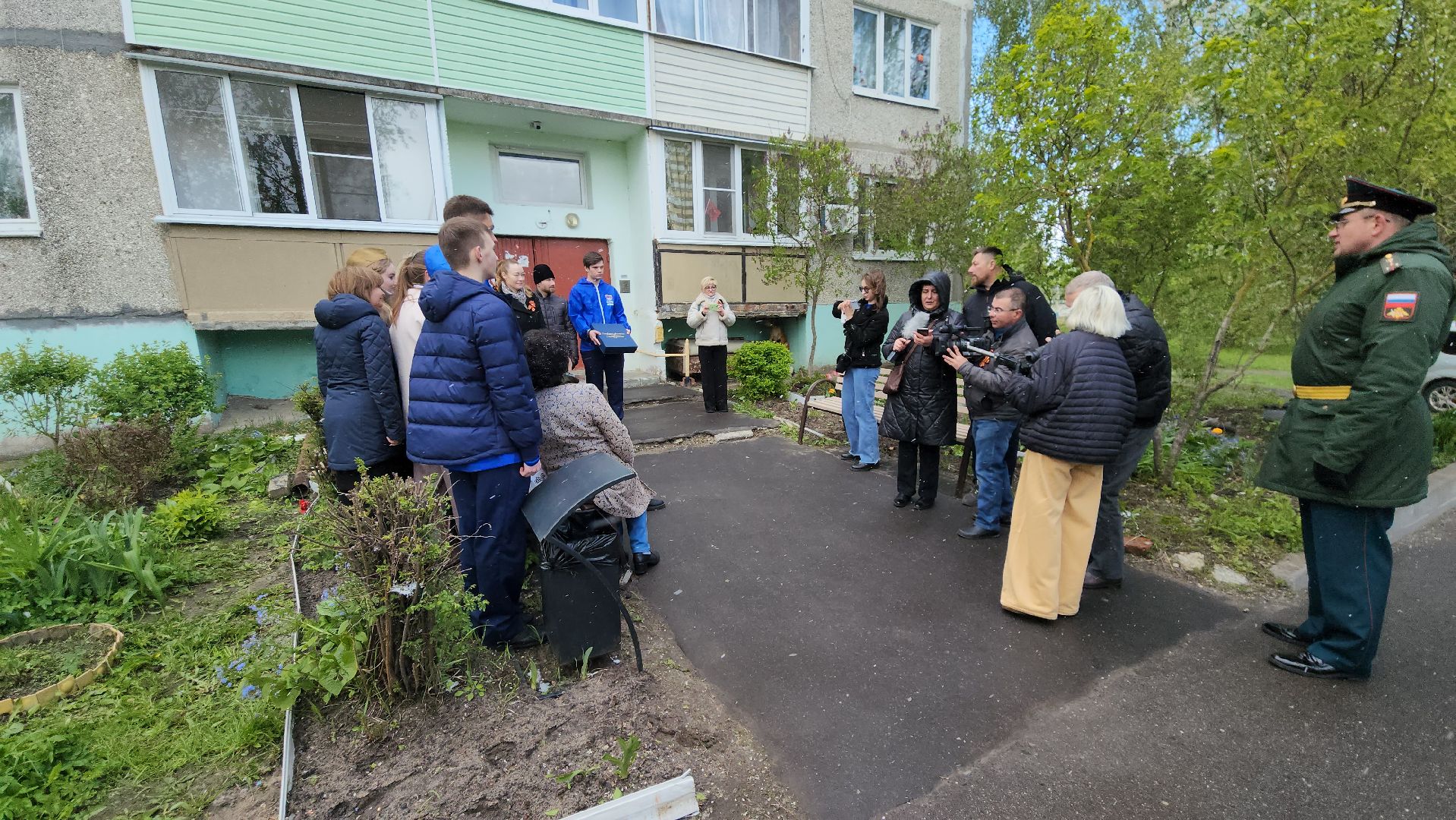 9 мая, егорьевск, ветеран, оркестр, поздравления,