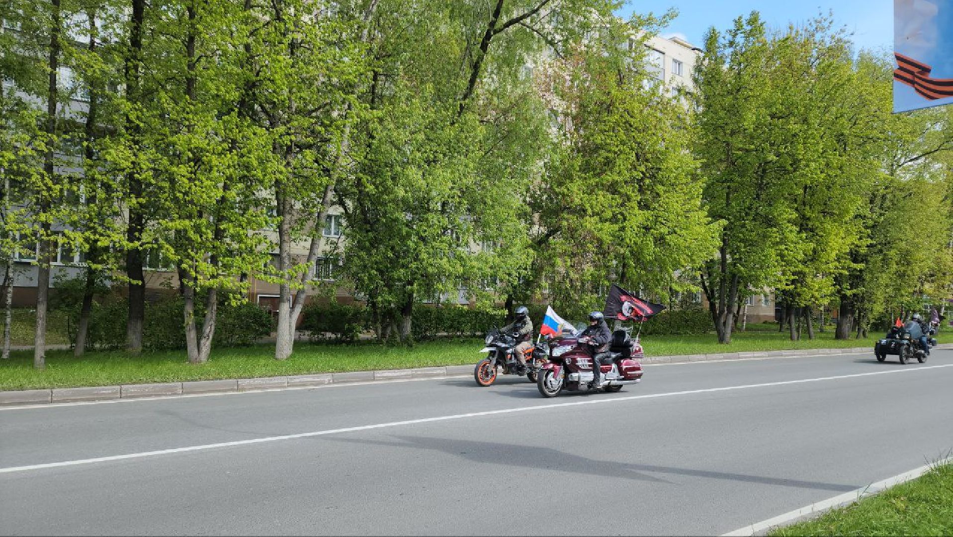 долгопрудный, день победы, автомотопробег, площадь собина, концерт,