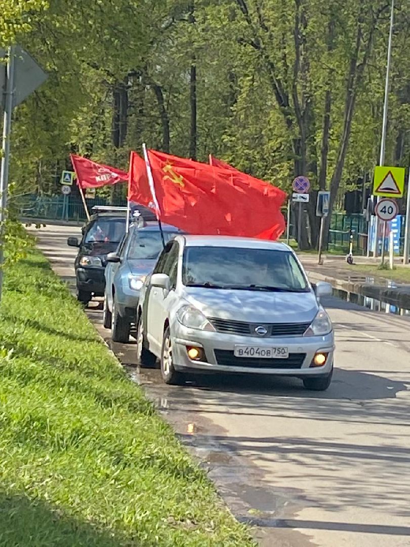 долгопрудный, день победы, автомотопробег, площадь собина, концерт,