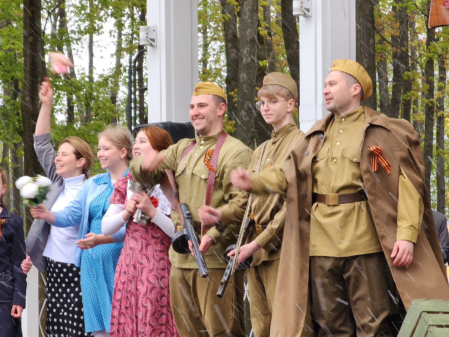 воскресенск, парк кривякино, день победы, 9 мая, великая отечественная война, усадьба кривякино,