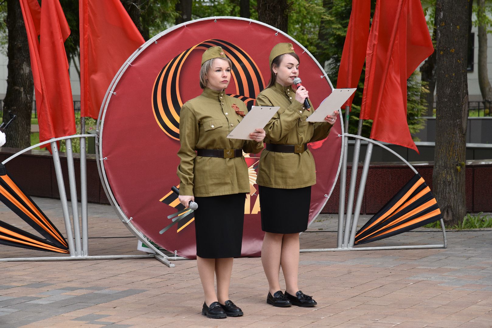 лотошино, сквер победы, день победы, праздник, митинг, глава городского округа,