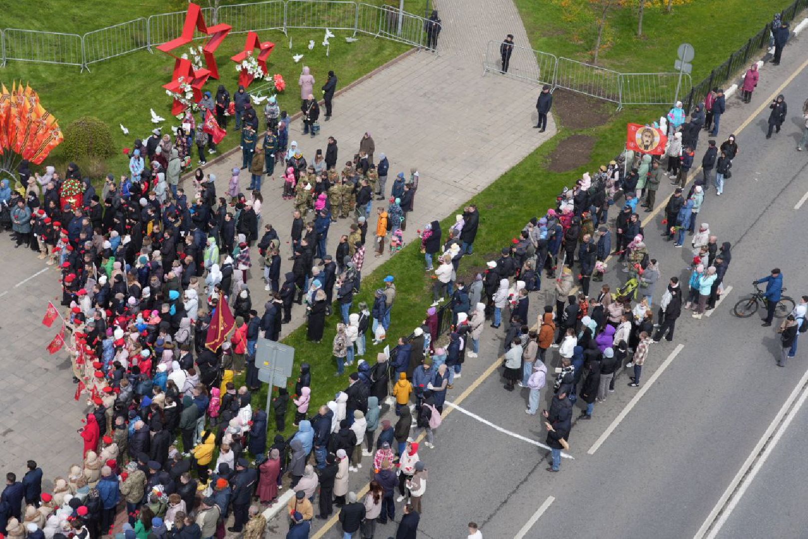 День Победы, 9 Мая, Возложение цветов, Памятный митинг, Память, Ветераны, ВОВ, Сергиев Посад,