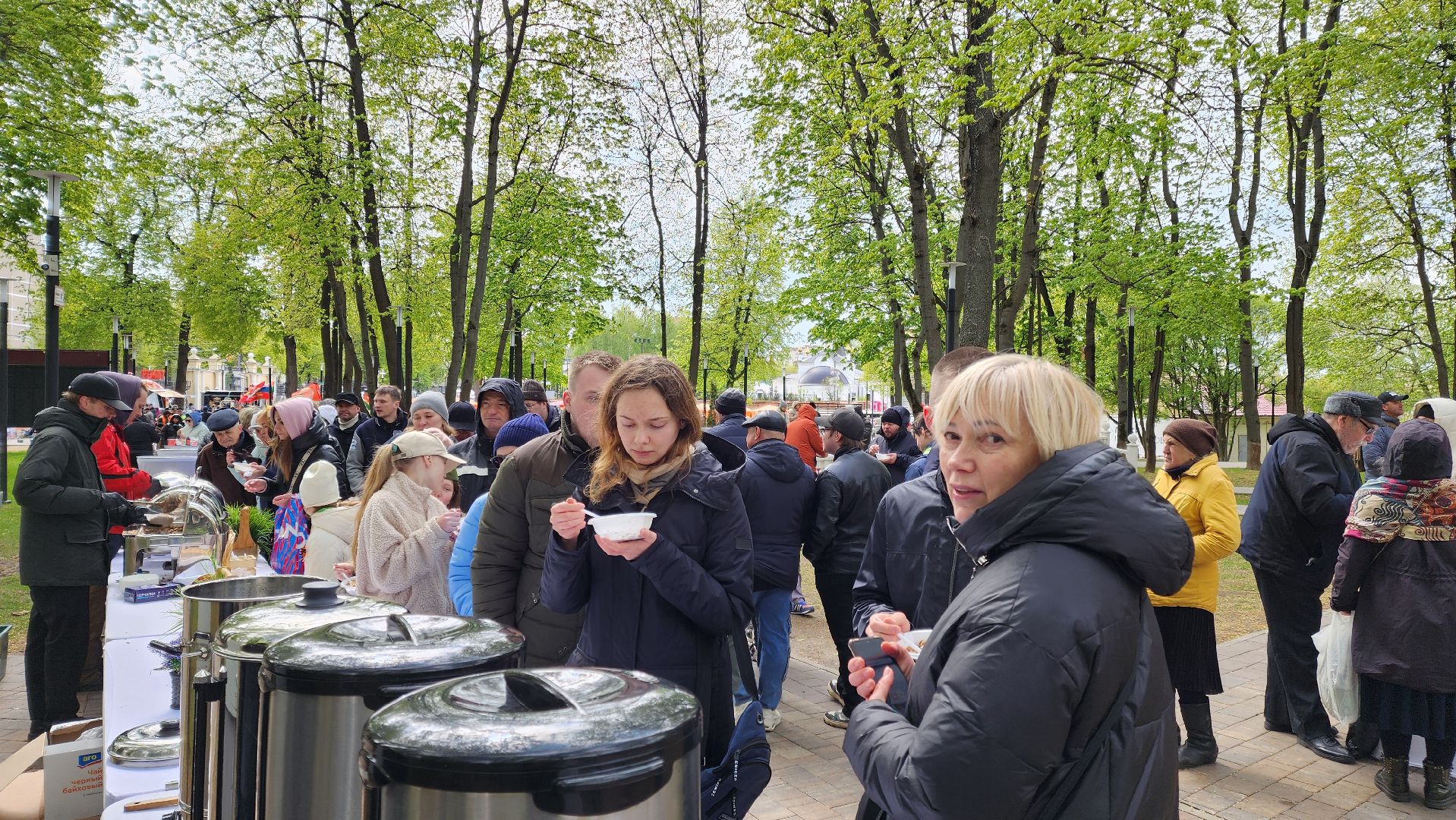 Подольск, День Победы, Парк Талалихина, Поисковый отряд,