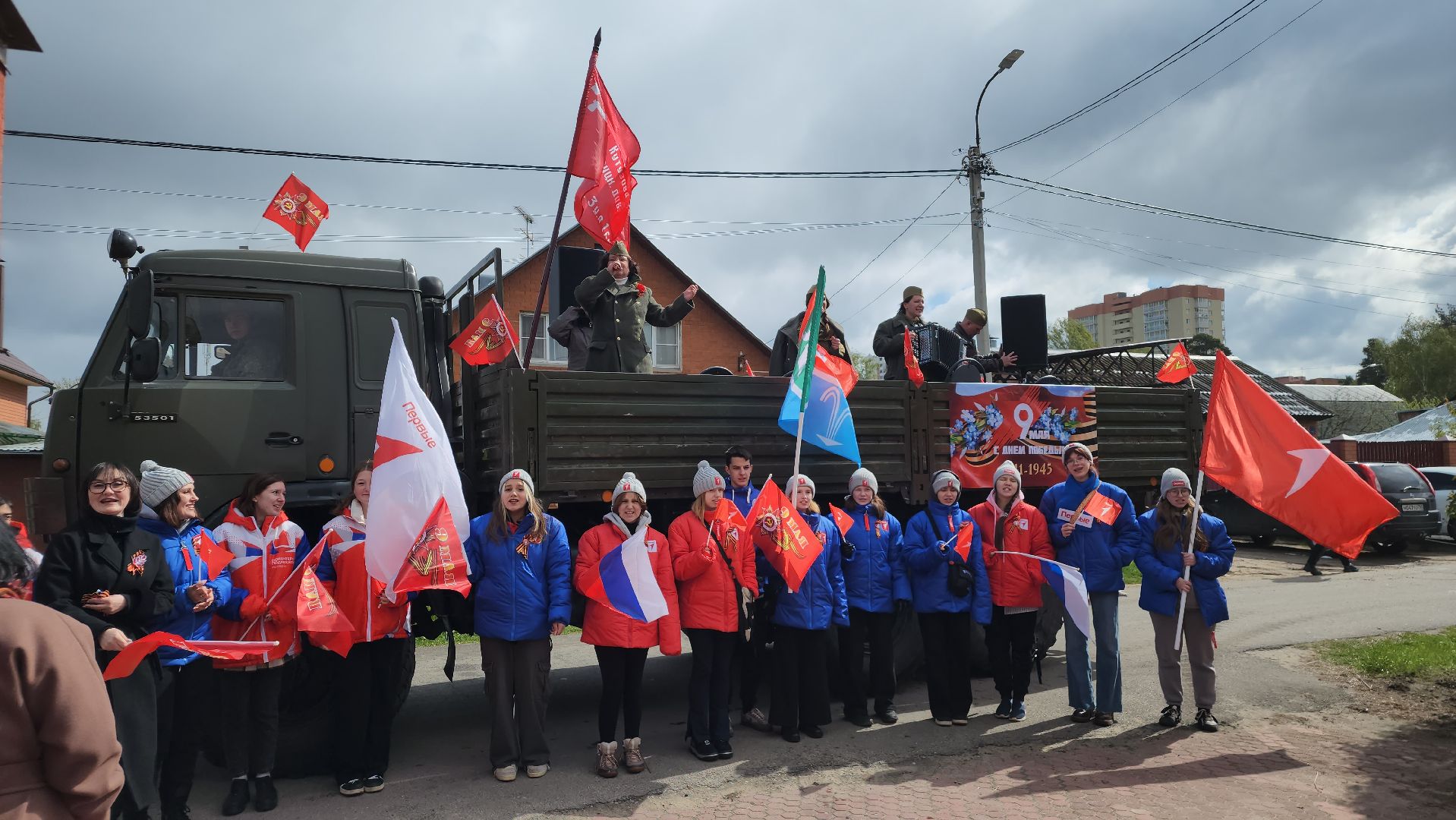 праздник, День Победы, ветераны ВОВ, Лосино-Петровский, 9 мая, ветераны,
