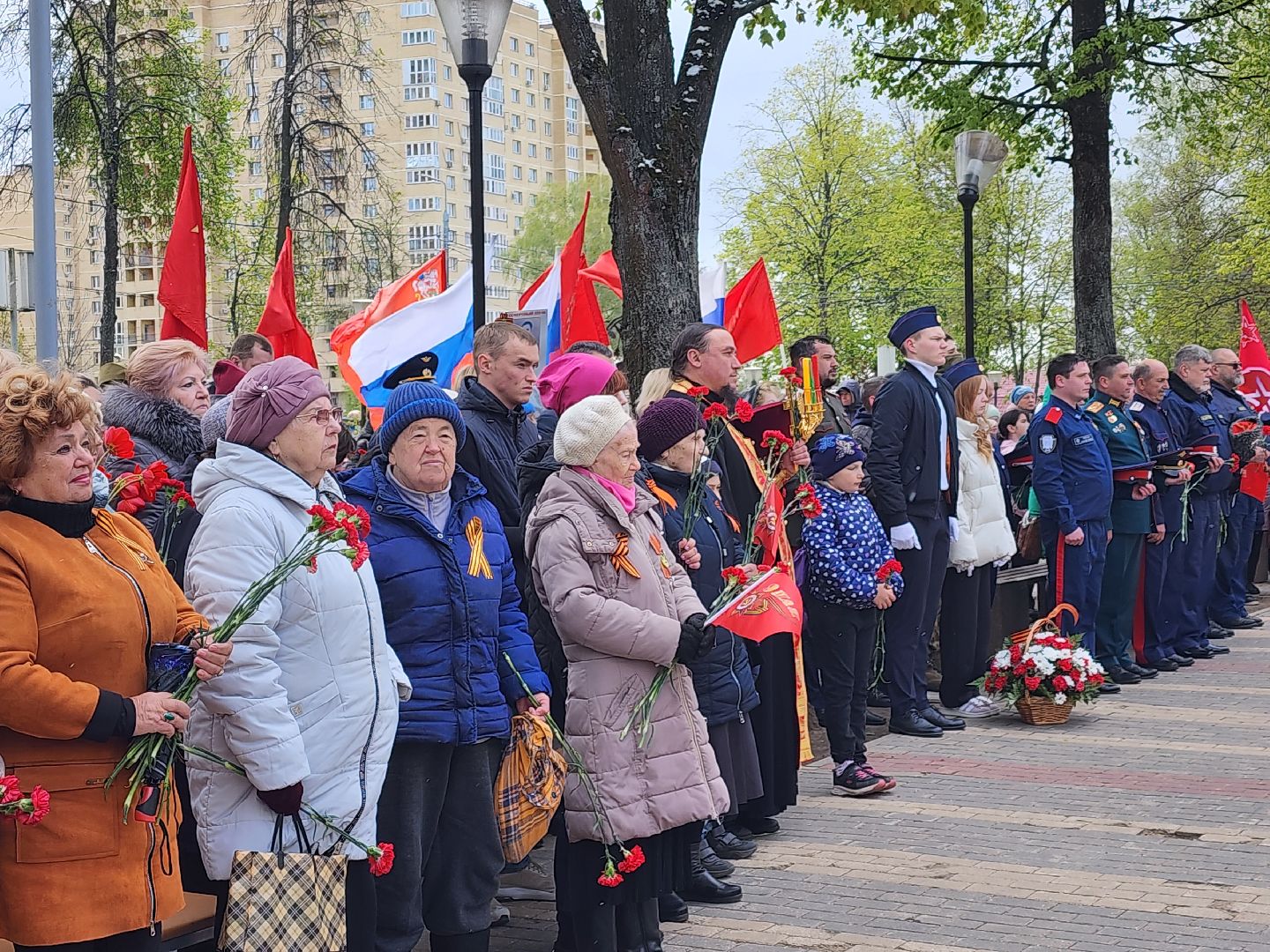 митинг памяти, ветеран вов, мытищи,