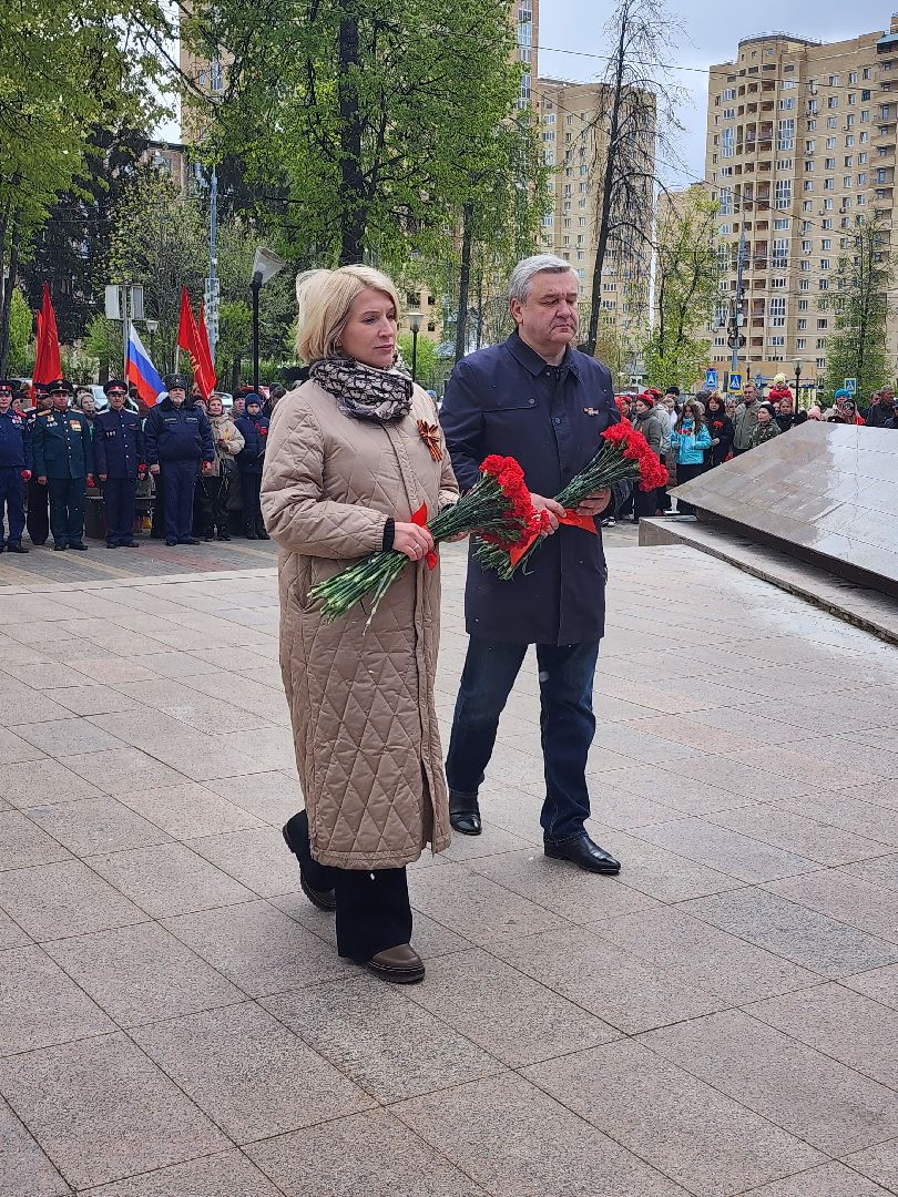 митинг памяти, ветеран вов, мытищи,