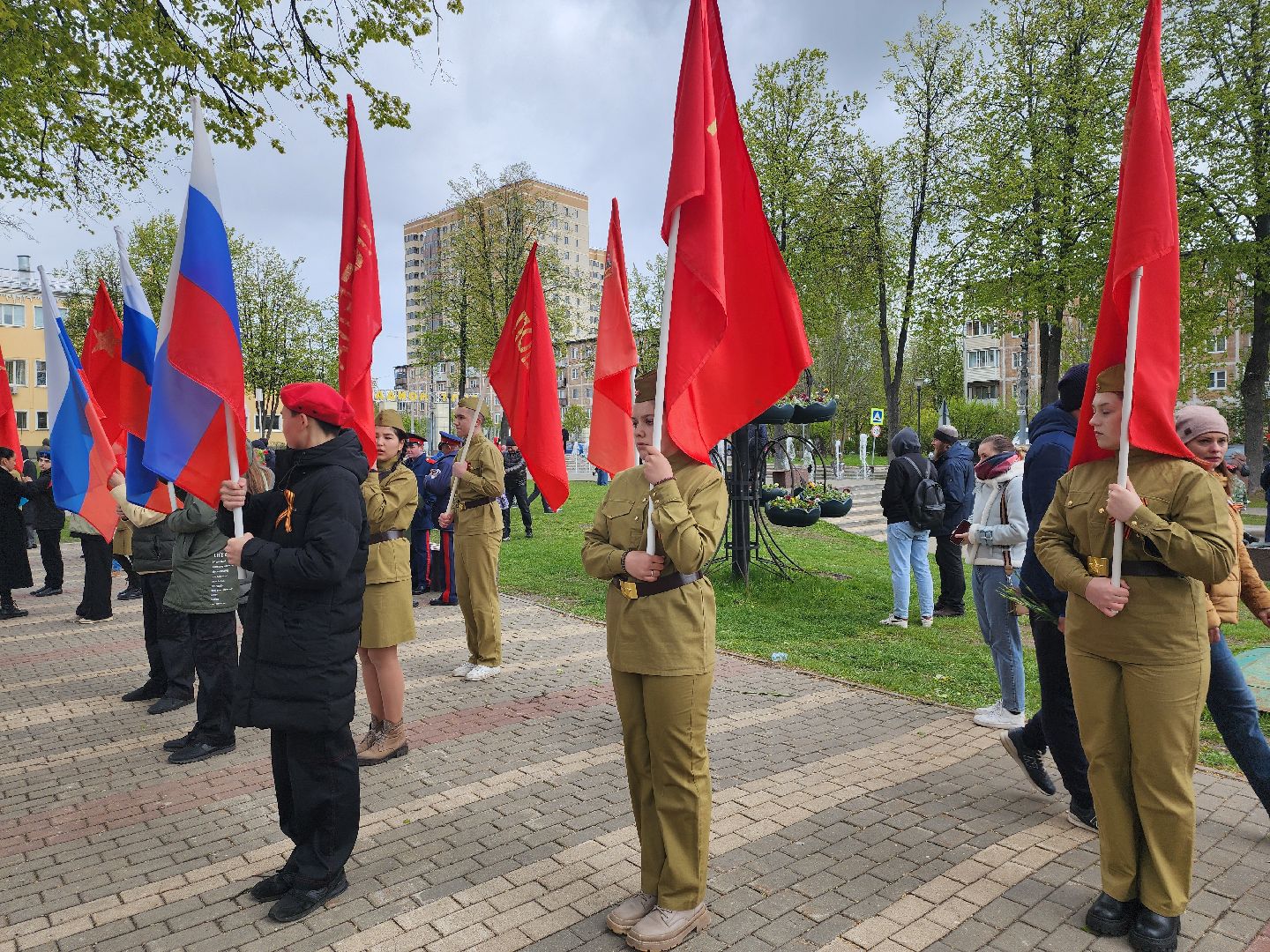 митинг памяти, ветеран вов, мытищи,