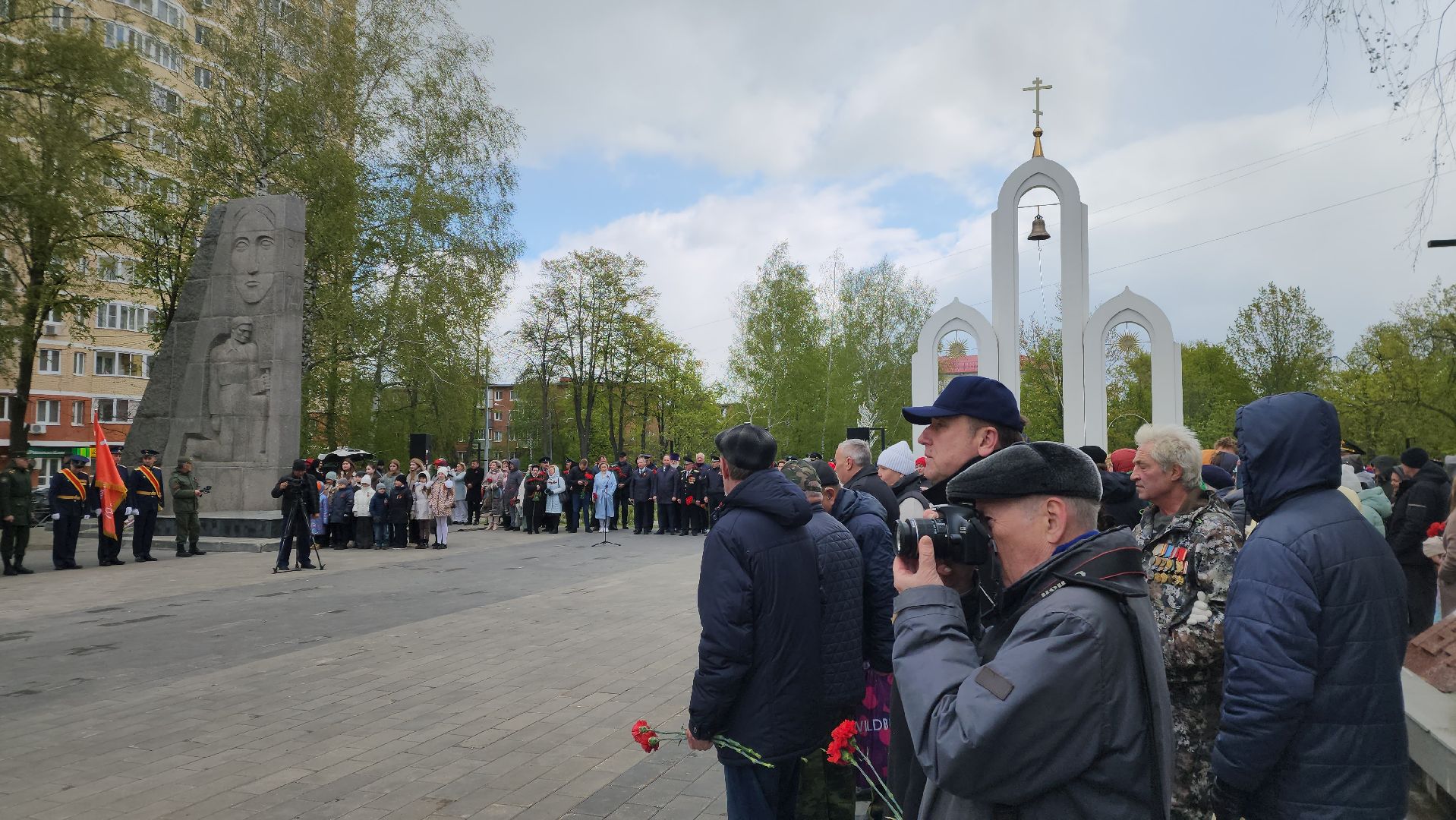 ступино, день победы, церемония возложения цветов,