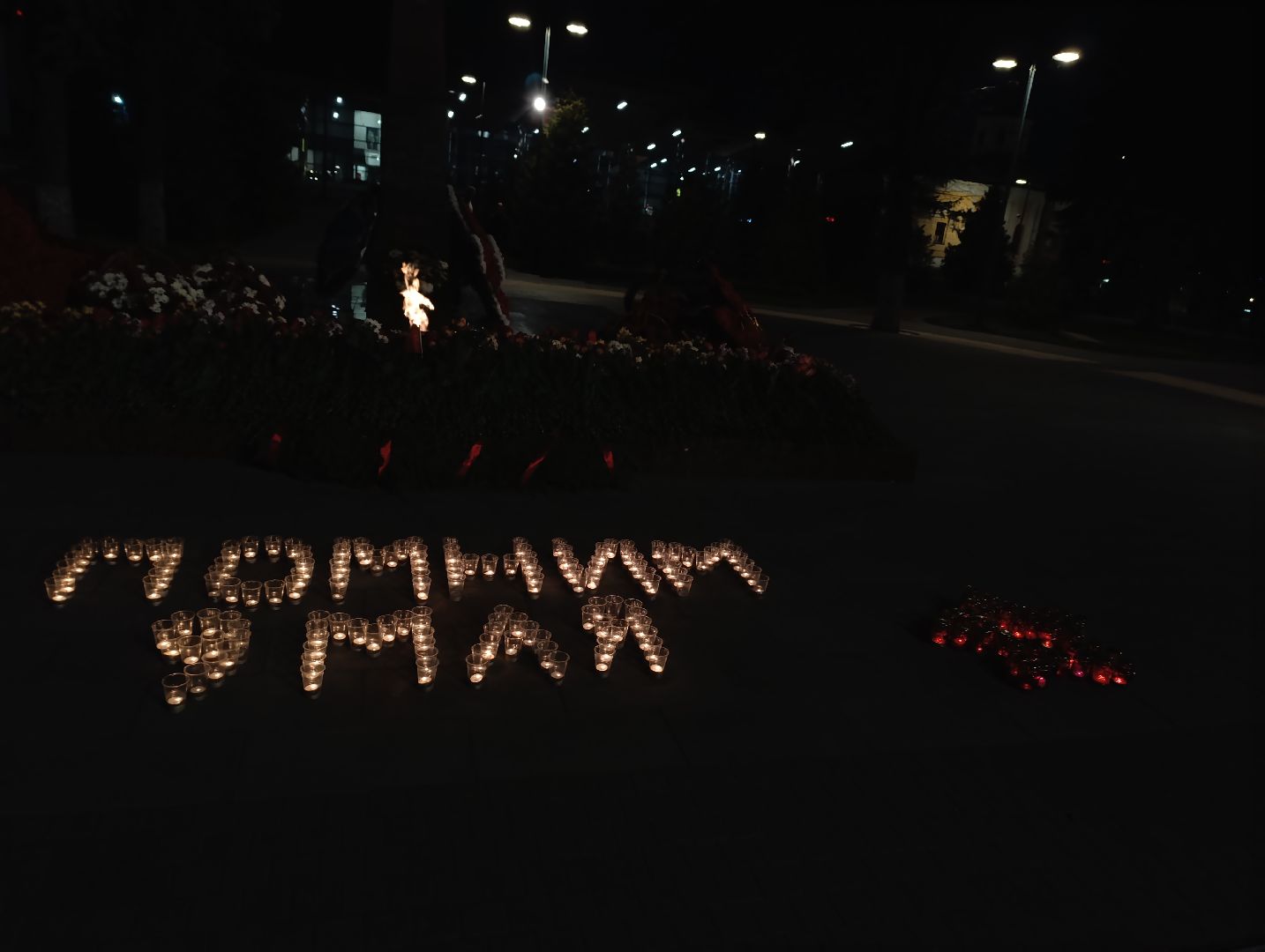 Бронницы, Свеча памяти, День победы, Акция в день победы,