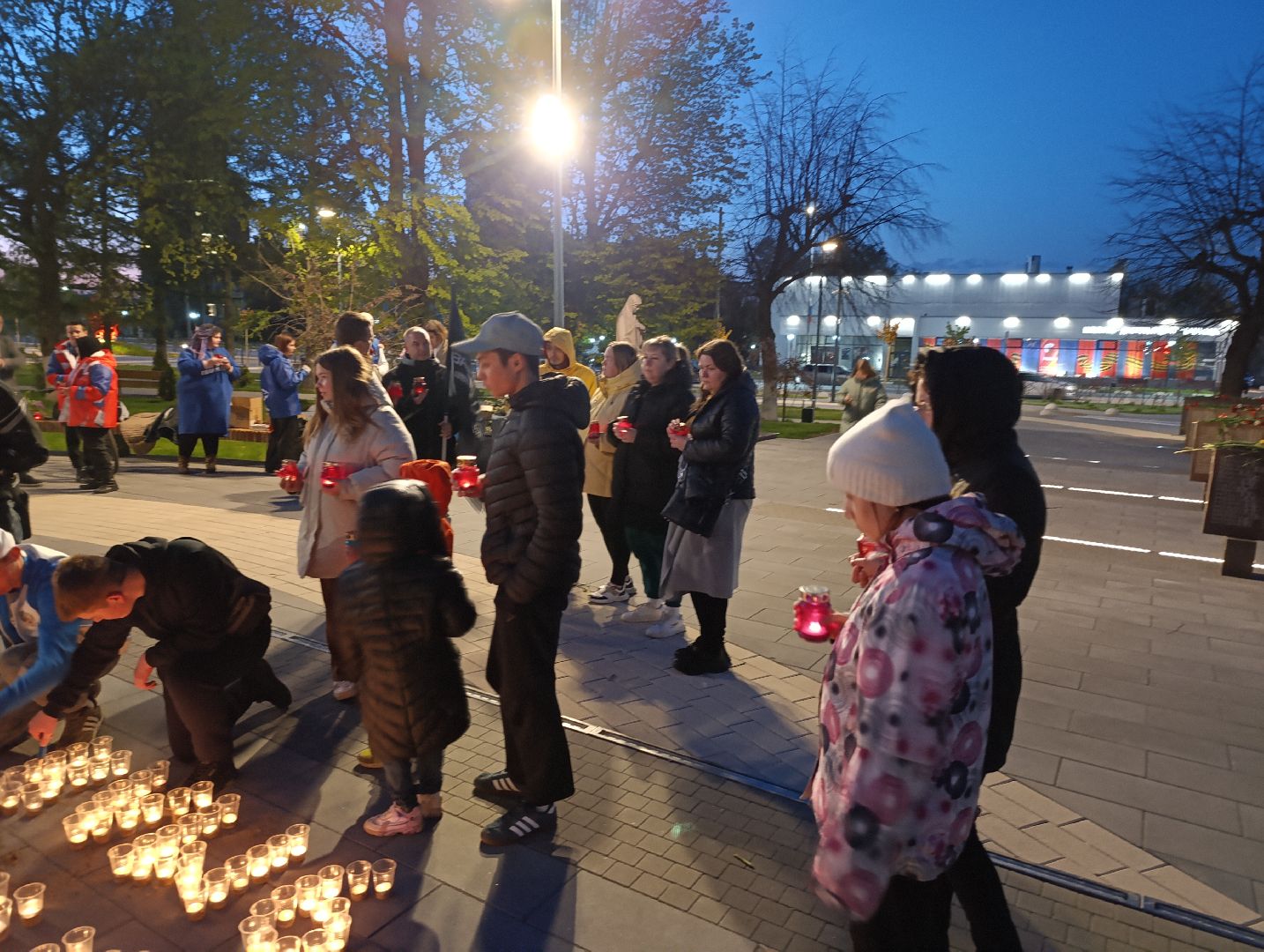 Бронницы, Свеча памяти, День победы, Акция в день победы,