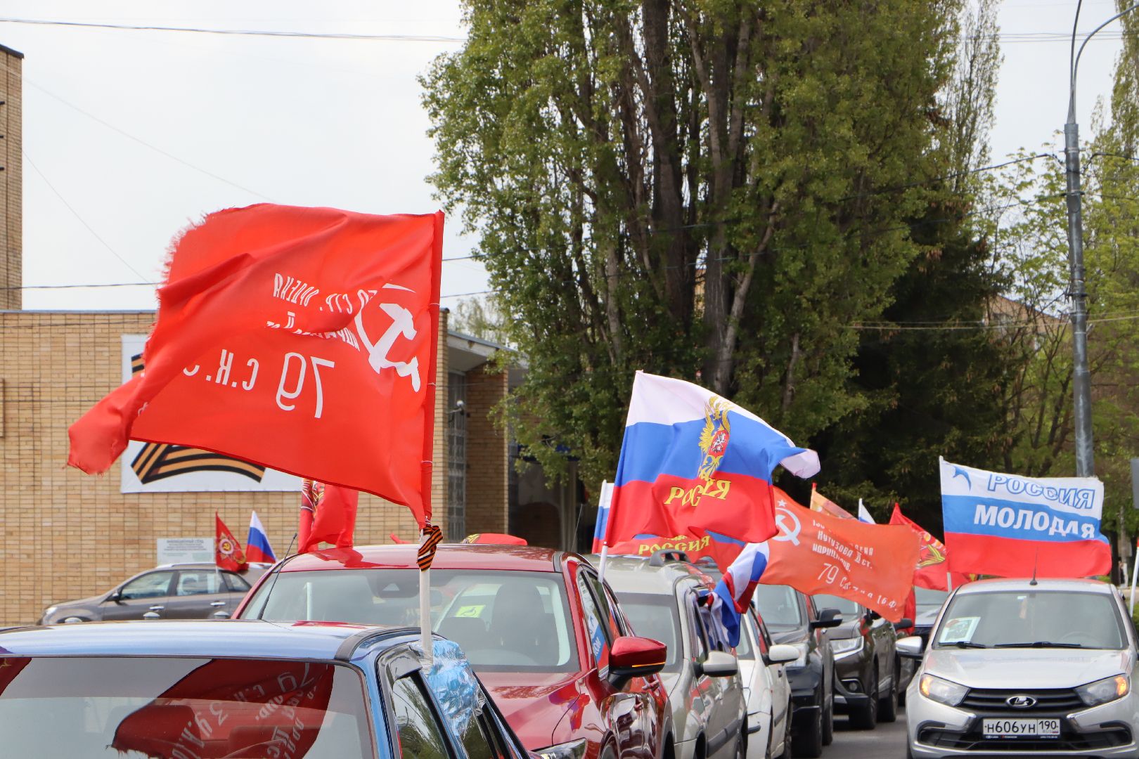 день победы, 9 мая, Серебряные Пруды, автопробег, Бессмертный Полк,