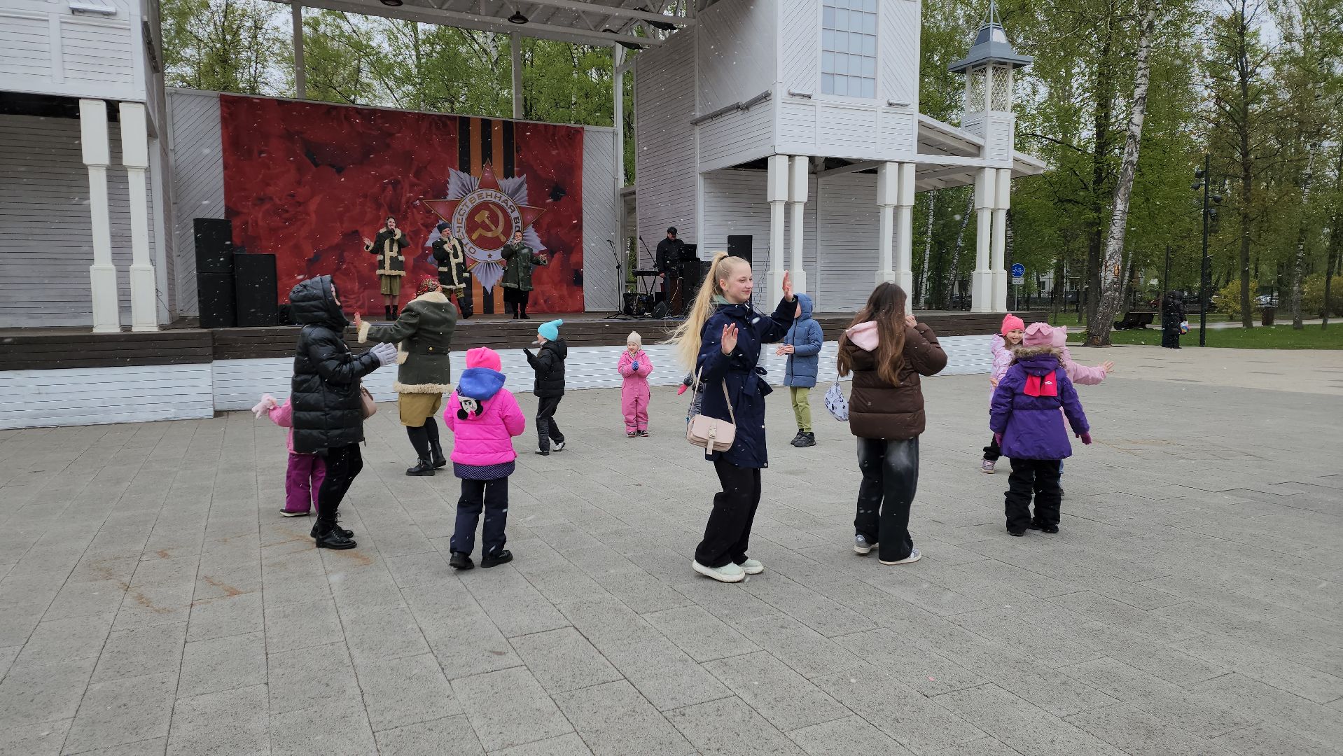 пушкино, день победы, праздник, интерактивная игра, дети,