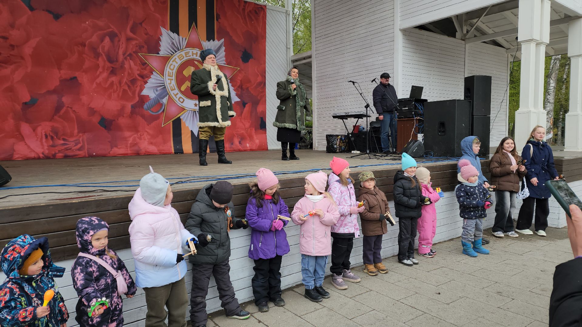 пушкино, день победы, праздник, интерактивная игра, дети,