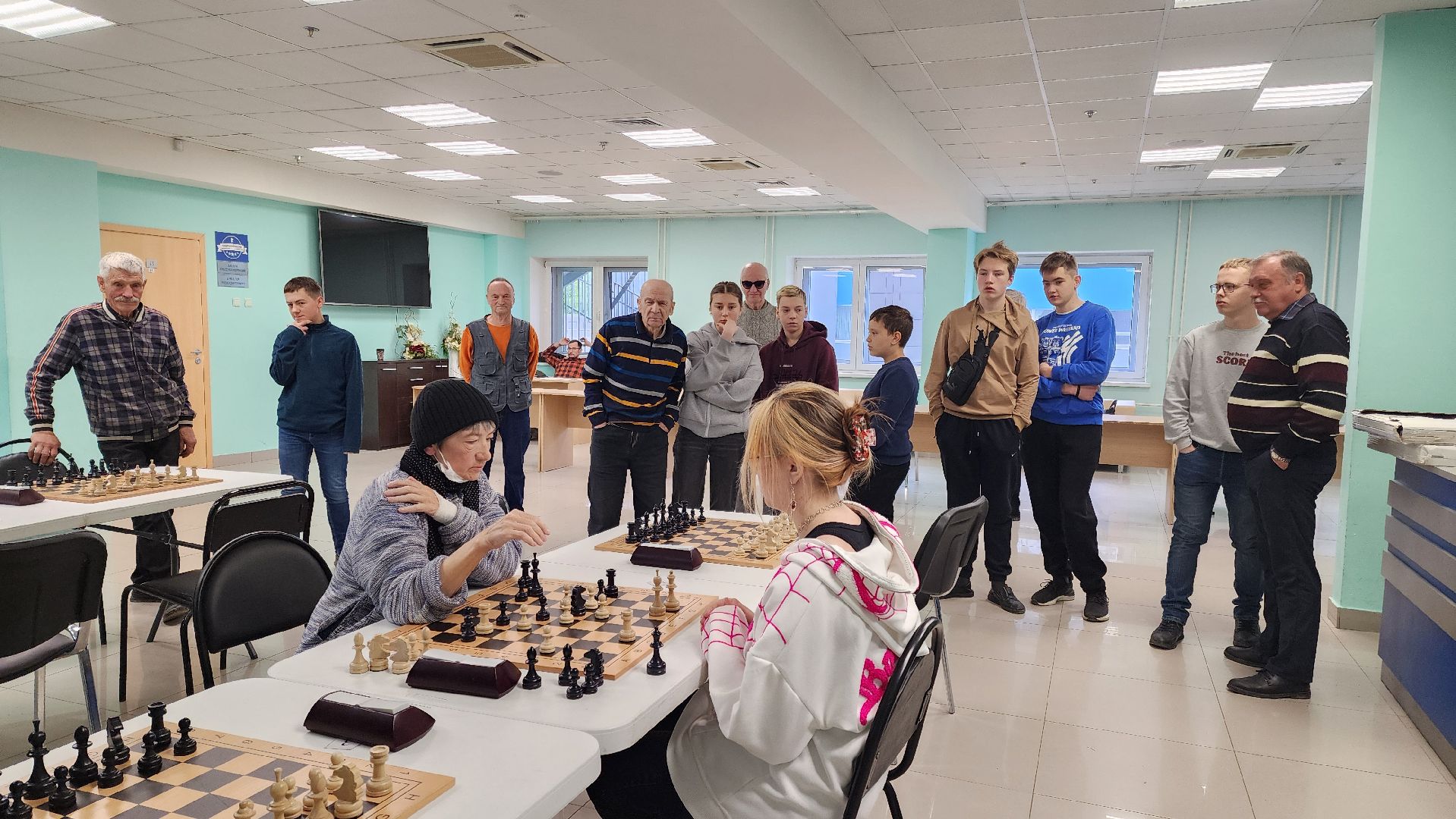 Подольск,День Победы, Шахматы, спорт,