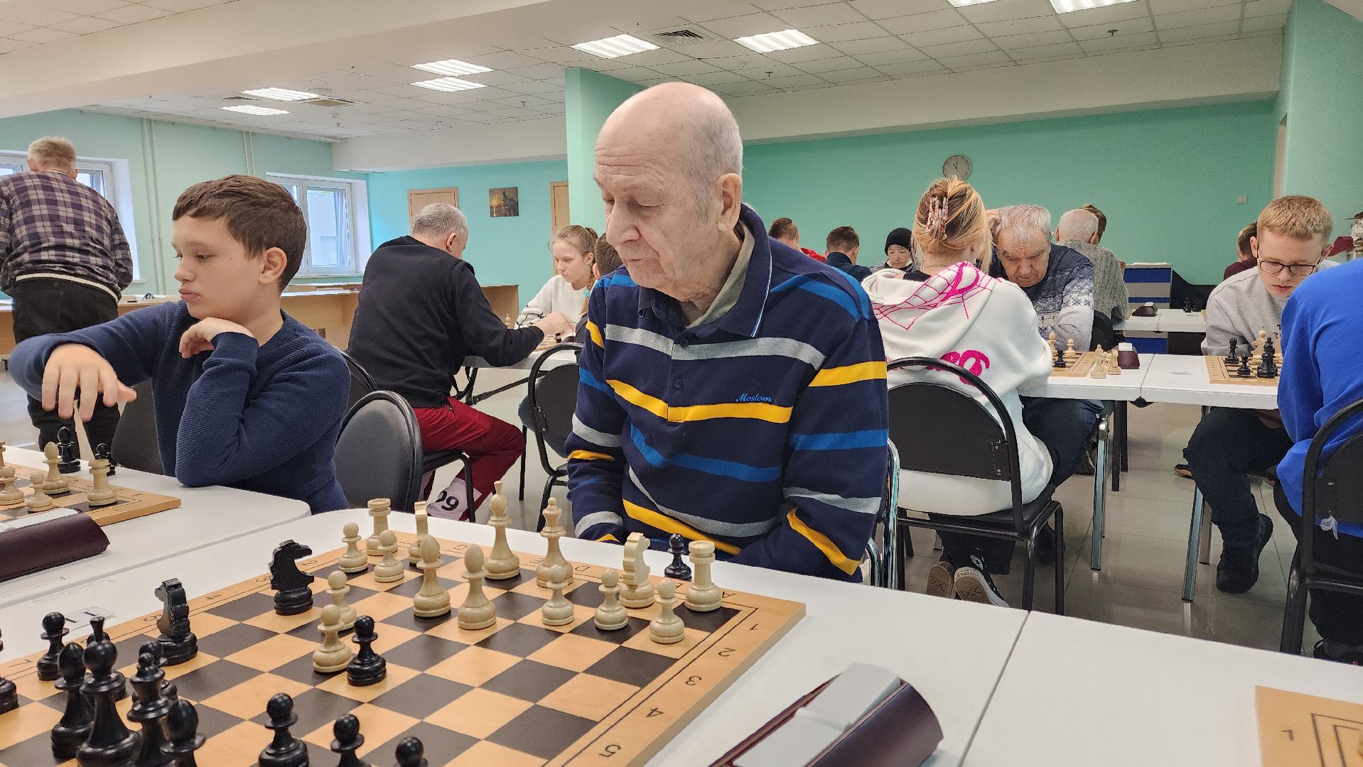 Подольск,День Победы, Шахматы, спорт,